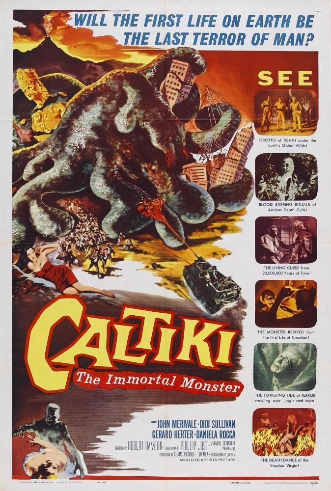 Постер фильма Caltiki - il mostro immortale