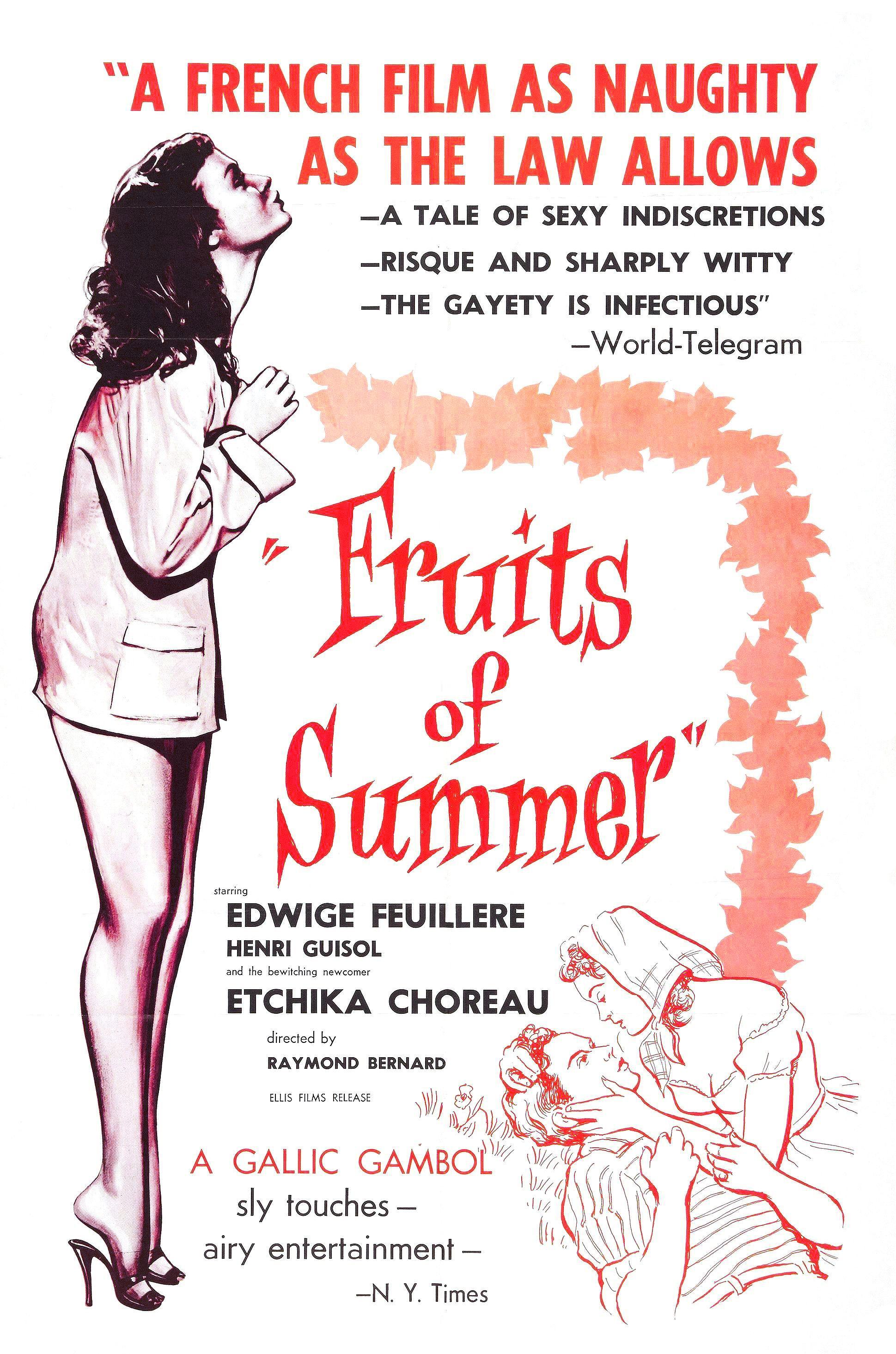 Постер фильма Плоды лета | Les fruits de l'été