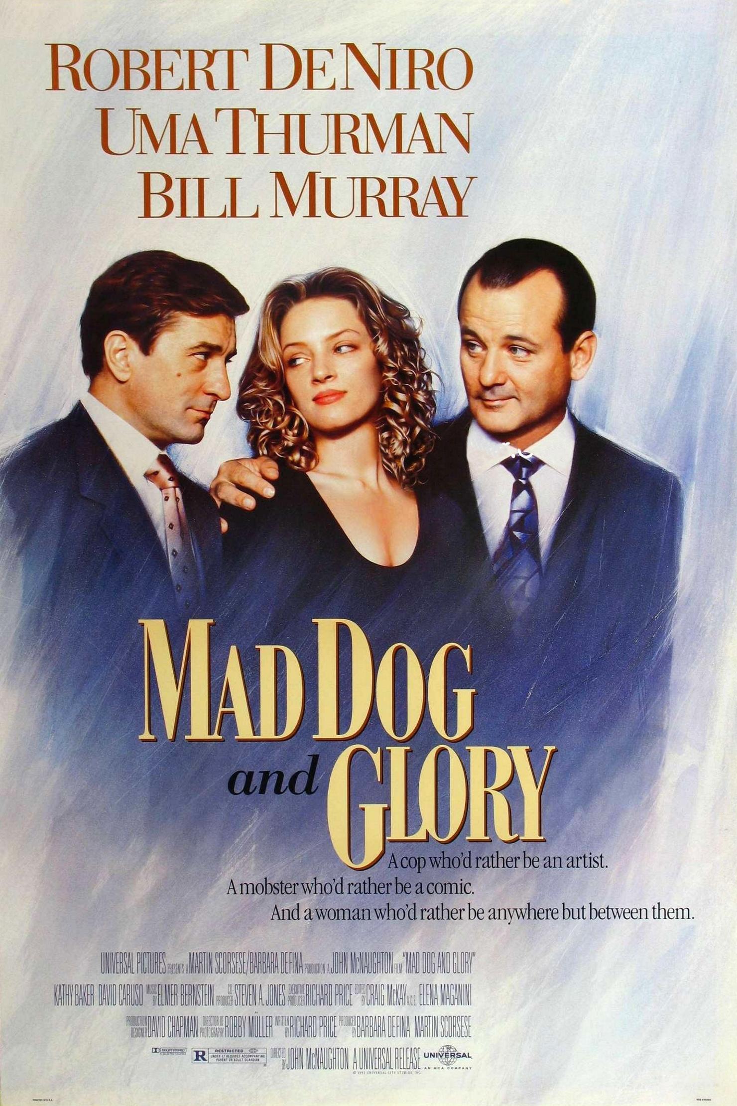 Постер фильма Бешеный пес и Глори | Mad Dog and Glory