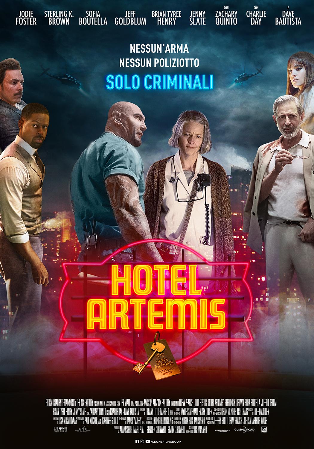Постер фильма Отель «Артемида» | Hotel Artemis 