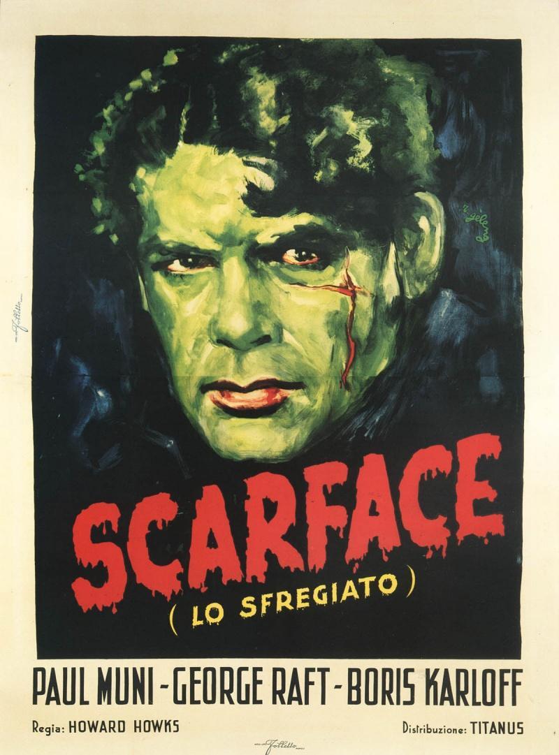 Постер фильма Лицо со шрамом | Scarface