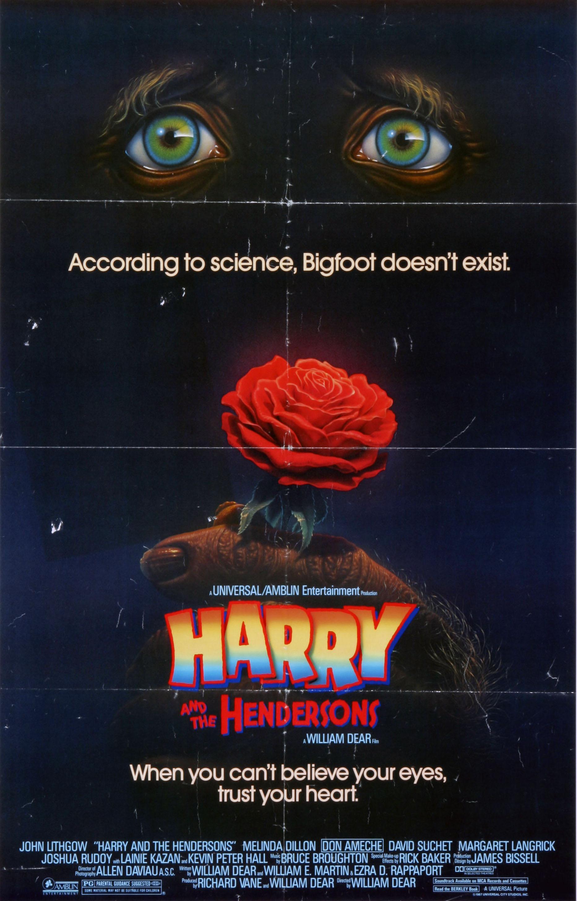 Постер фильма Гарри и Хендерсоны | Harry and the Hendersons