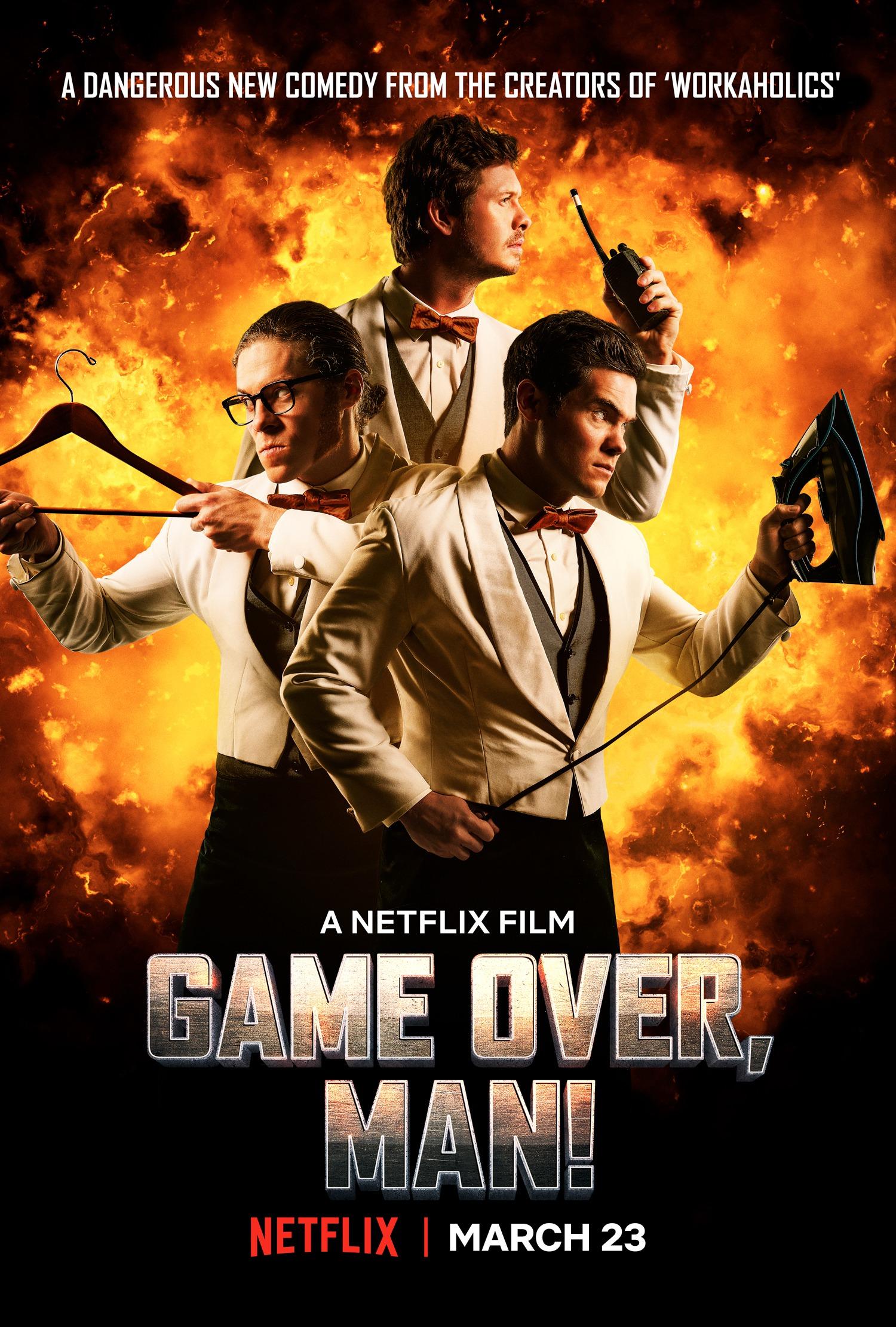 Постер фильма Игра окончена, чувак! | Game Over, Man!