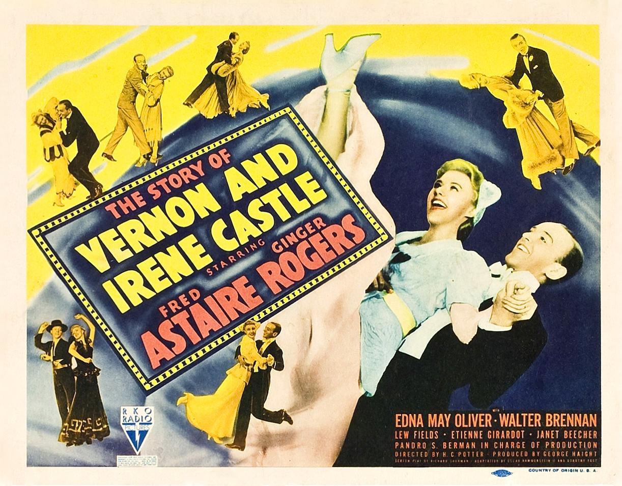 Постер фильма История Вернона и Ирен Кастл | Story of Vernon and Irene Castle