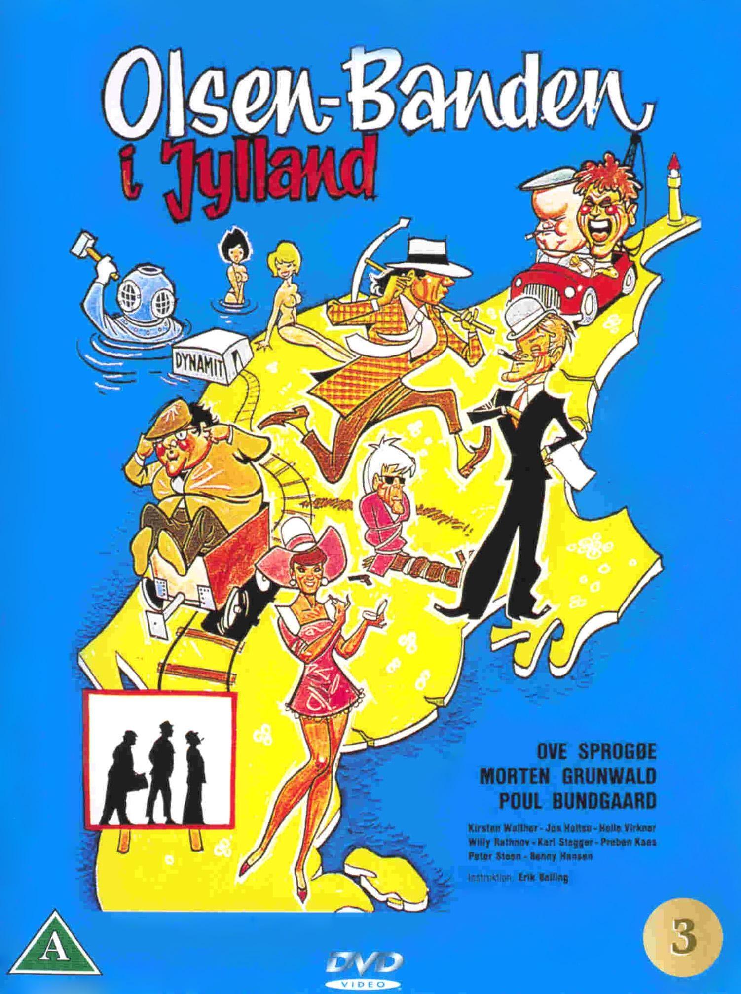 Постер фильма Olsen-banden i Jylland