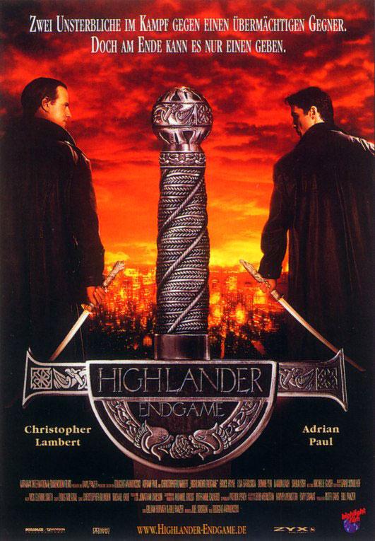 Постер фильма Горец: Конец игры | Highlander: Endgame