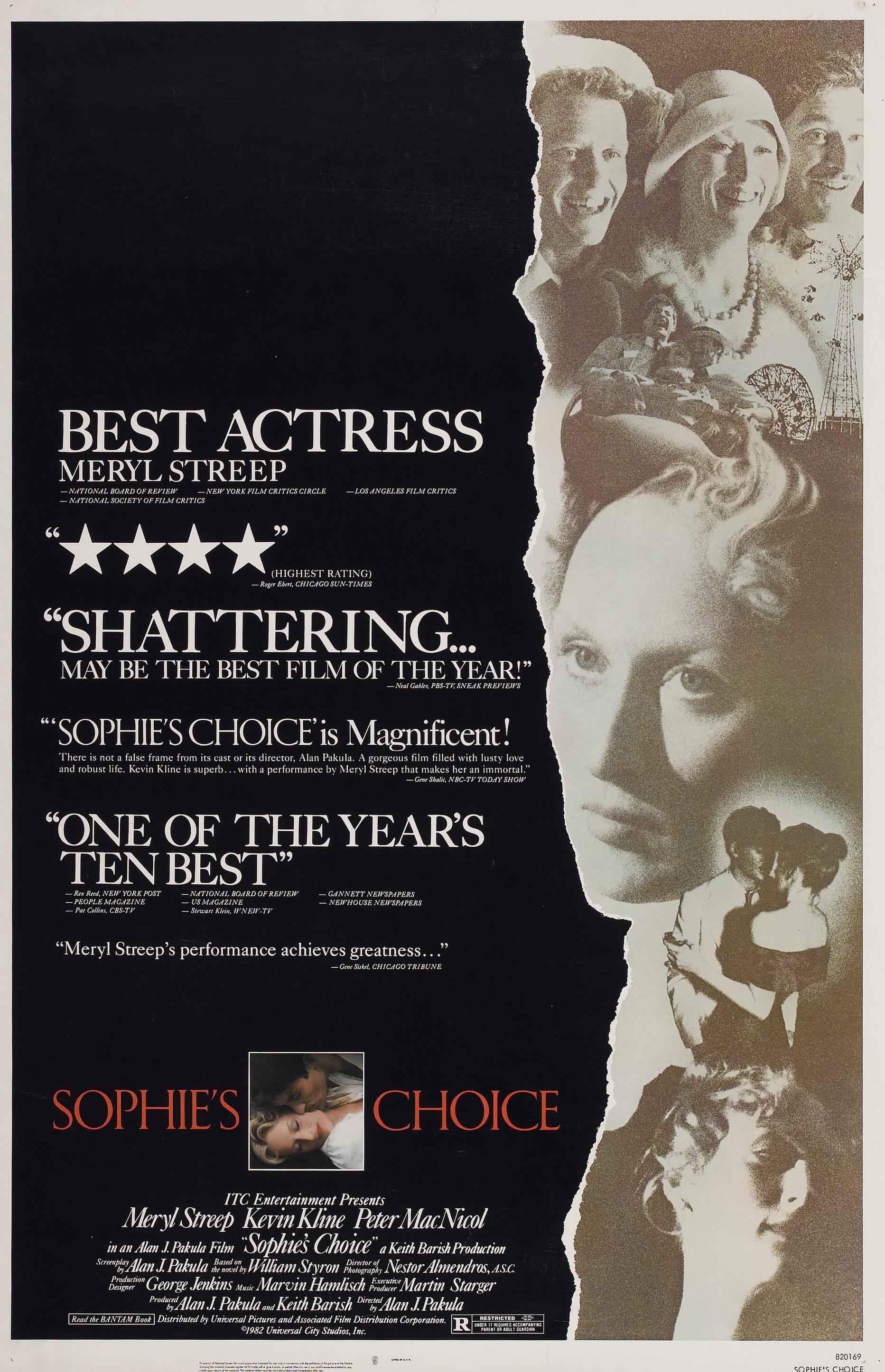 Постер фильма Выбор Софи | Sophie's Choice