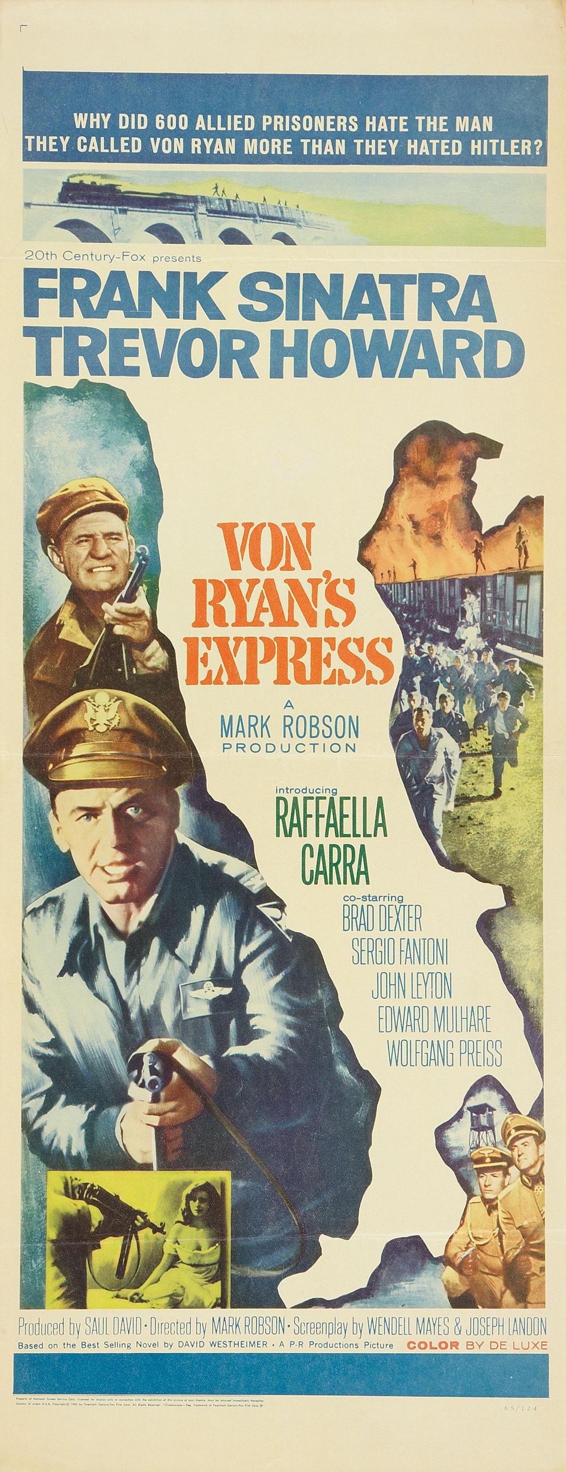 Постер фильма Экспресс Фон Райена | Von Ryan's Express