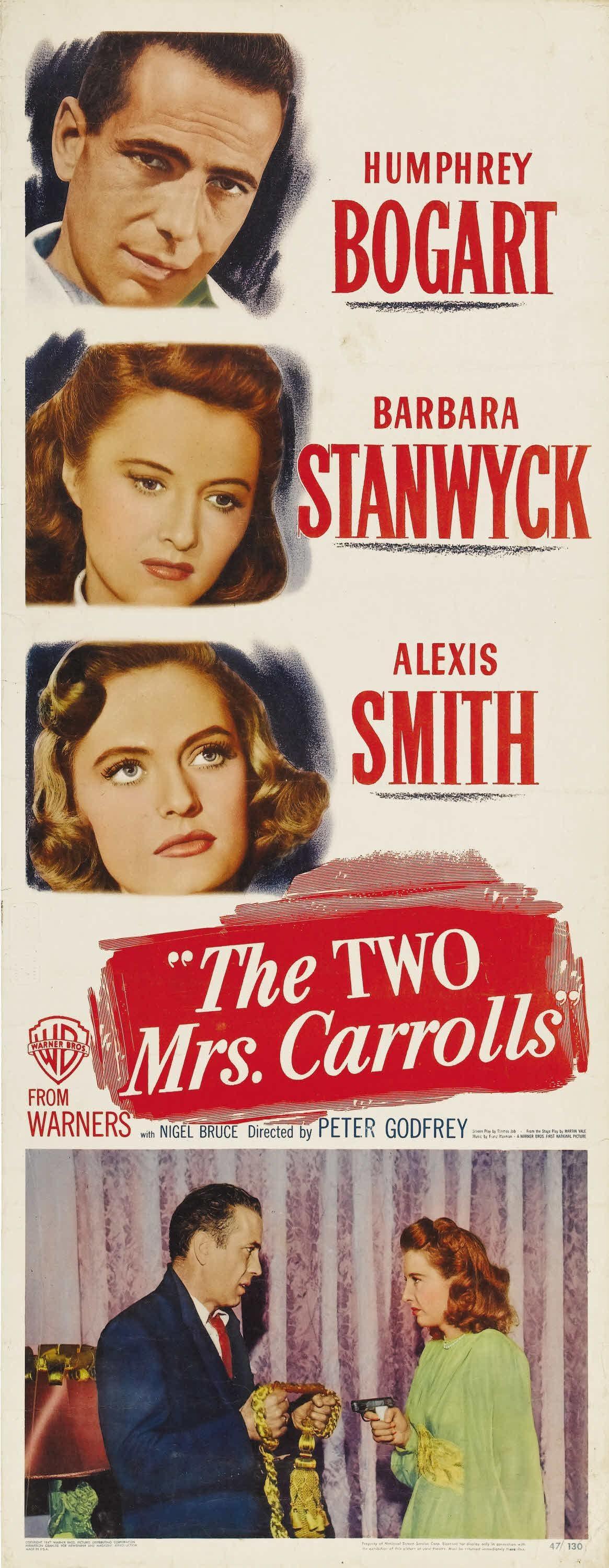 Постер фильма Две миссис Кэрролл | Two Mrs. Carrolls