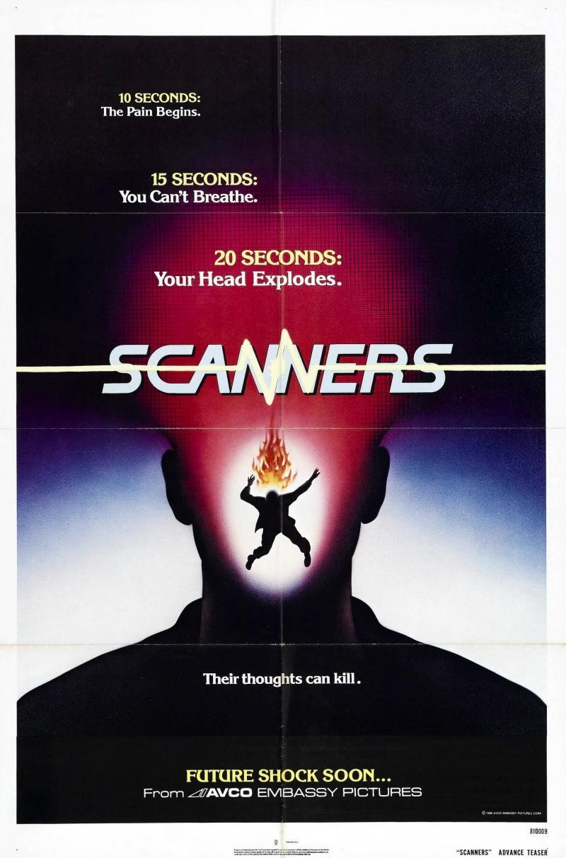 Постер фильма Сканнеры | Scanners