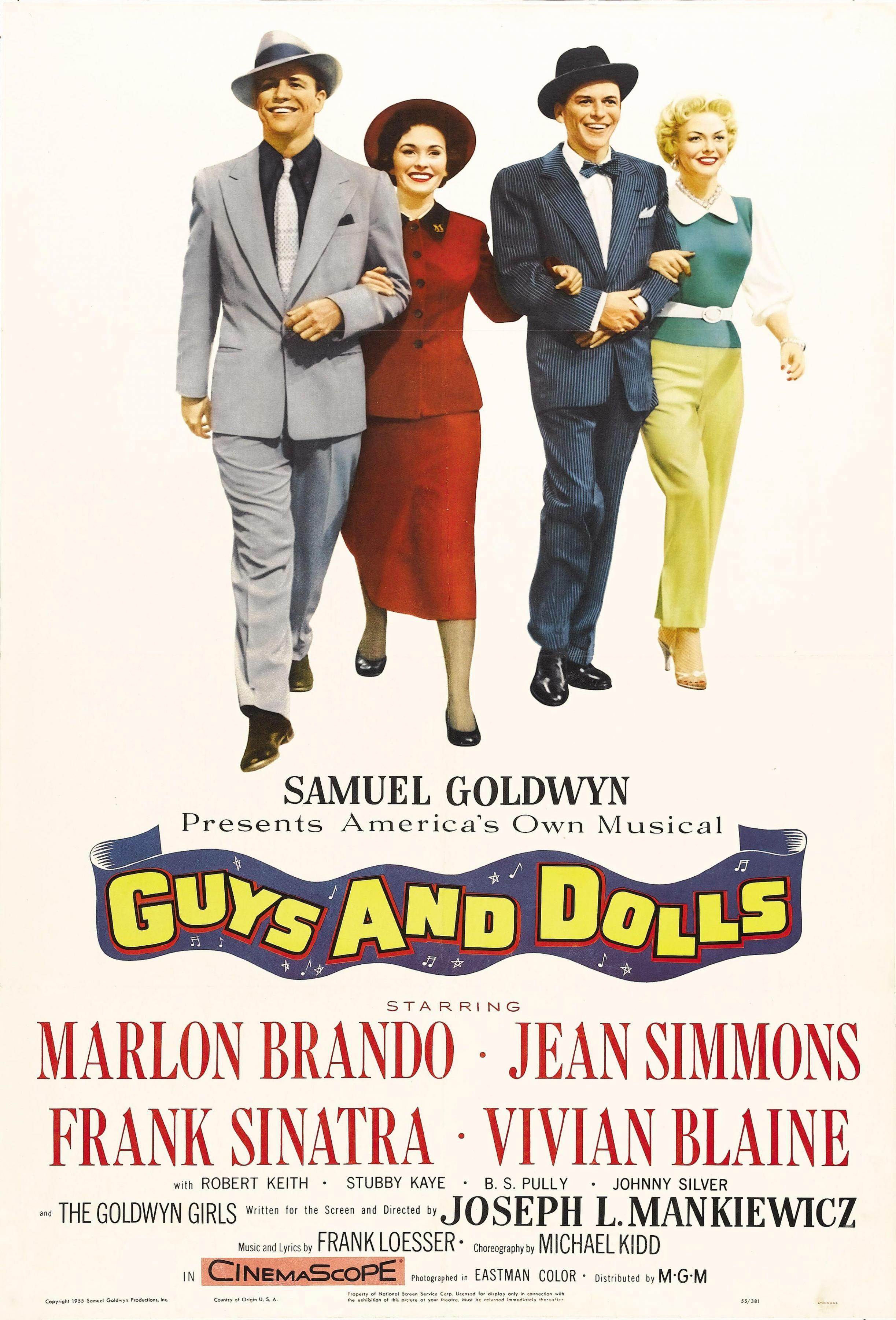 Постер фильма Парни и куколки | Guys and Dolls
