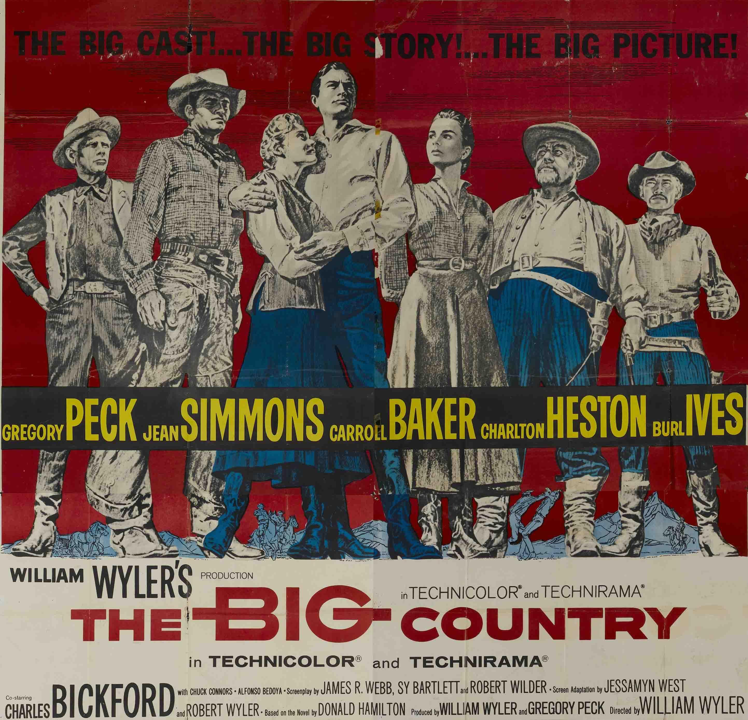 Постер фильма Большая страна | Big Country