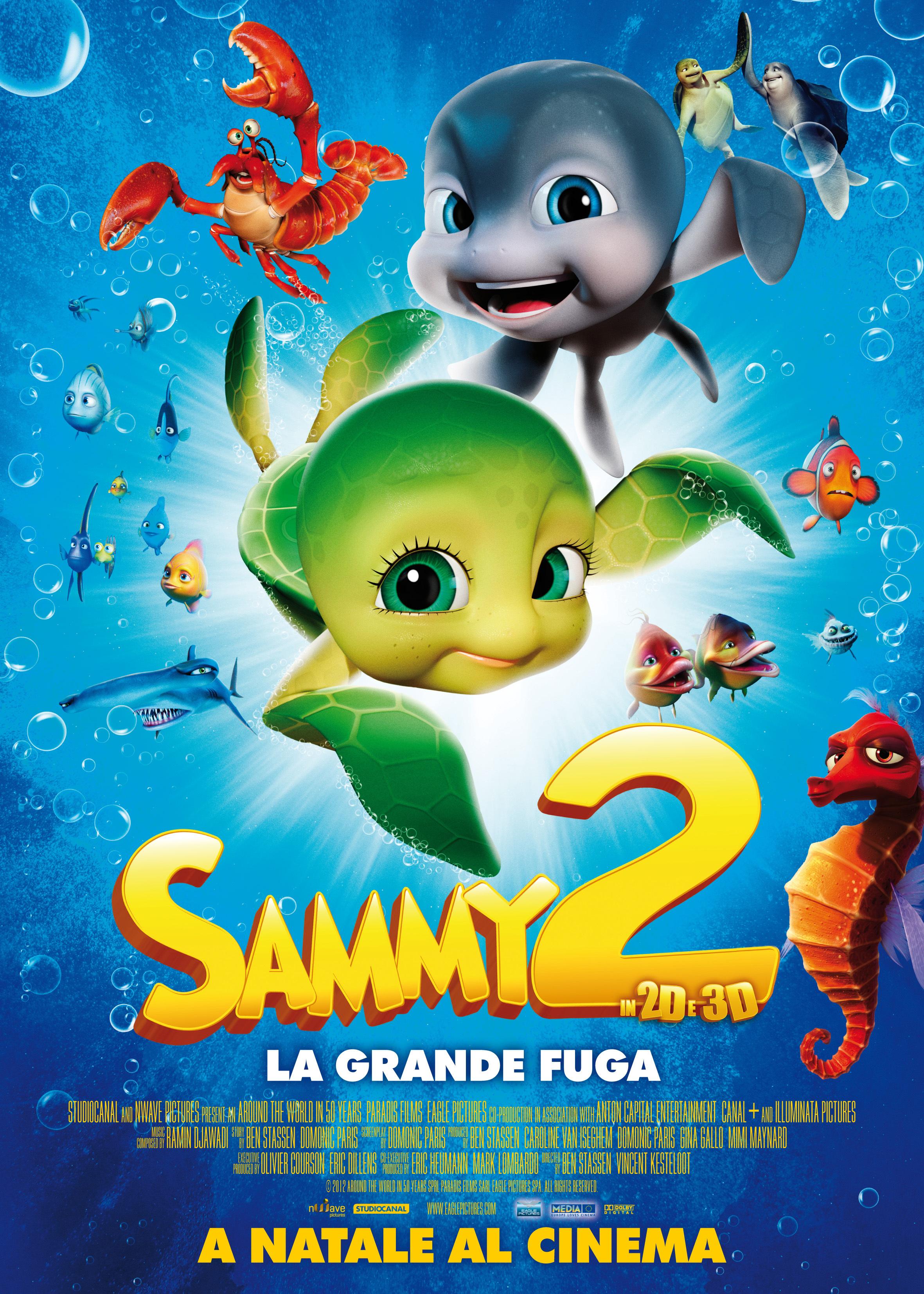 Постер фильма Сэмми. Шевели ластами 2 | Sammy's avonturen 2