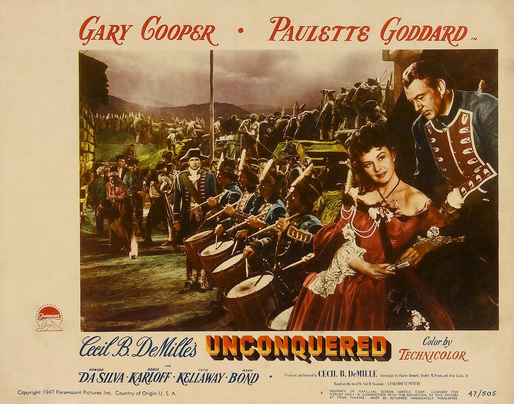 Постер фильма Непобежденный | Unconquered