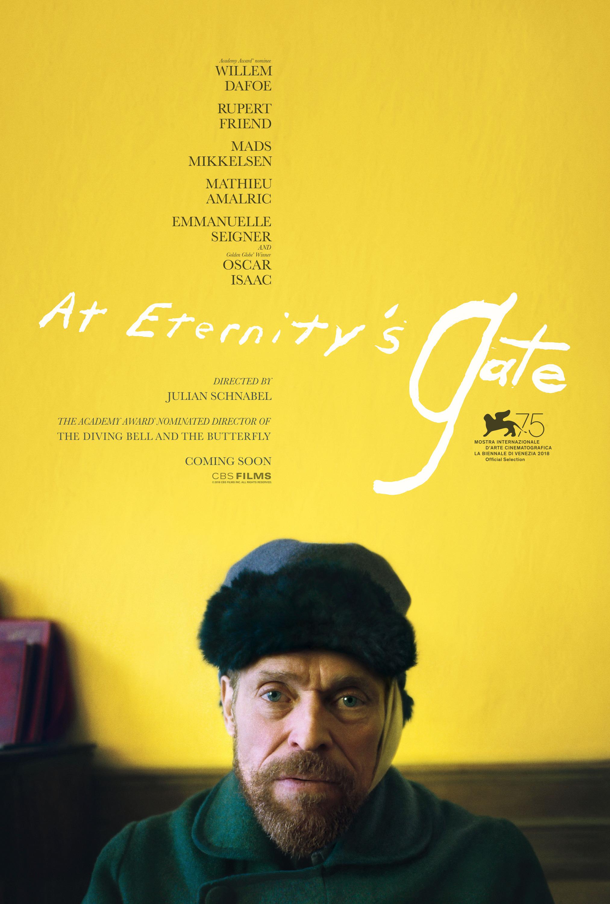 Постер фильма Ван Гог. На пороге вечности | At Eternity's Gate 