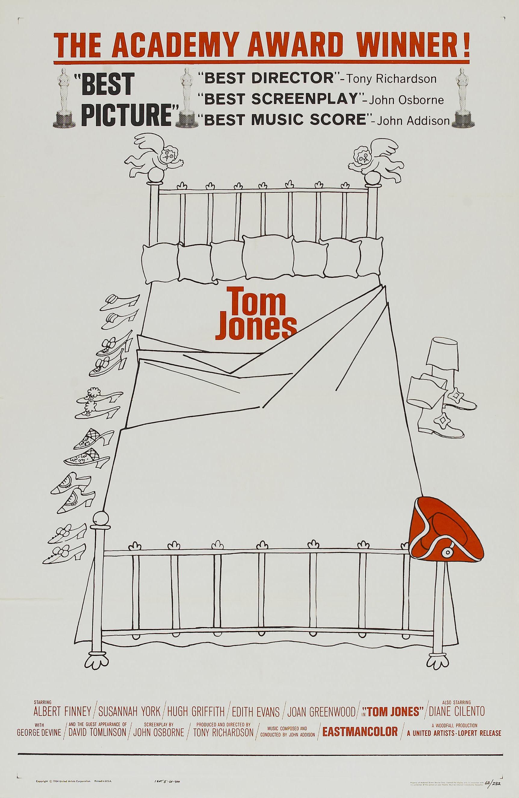 Постер фильма Том Джонс | Tom Jones