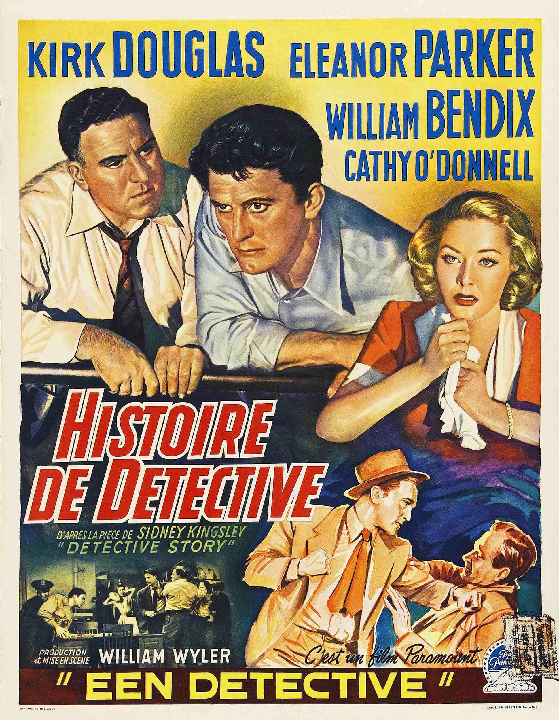 Постер фильма Детективная история | Detective Story