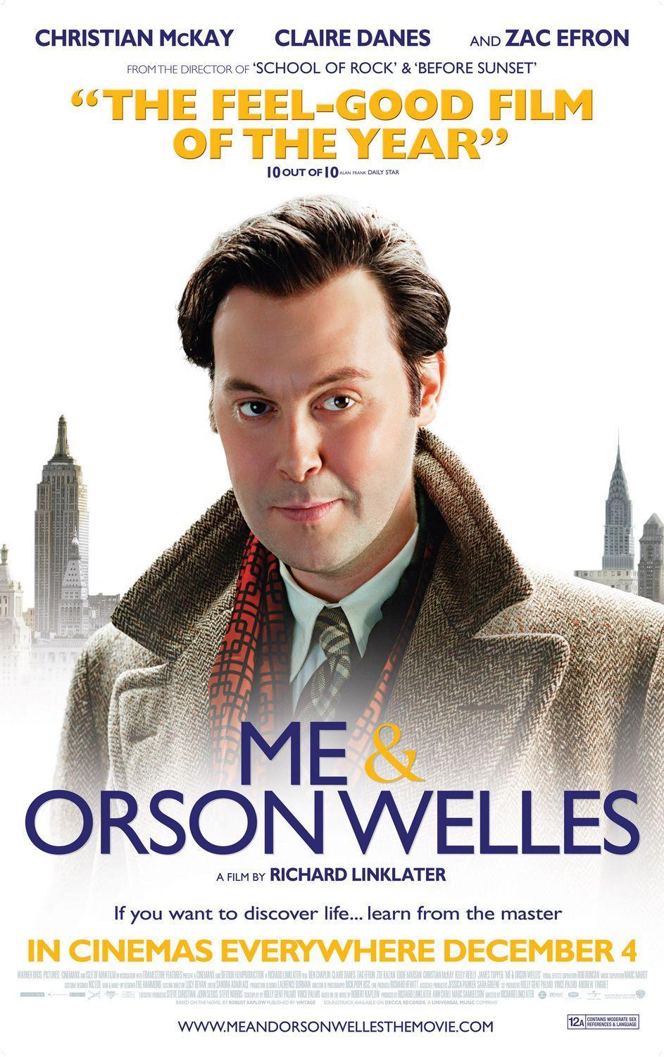 Постер фильма Я и Орсон Уэллс | Me and Orson Welles