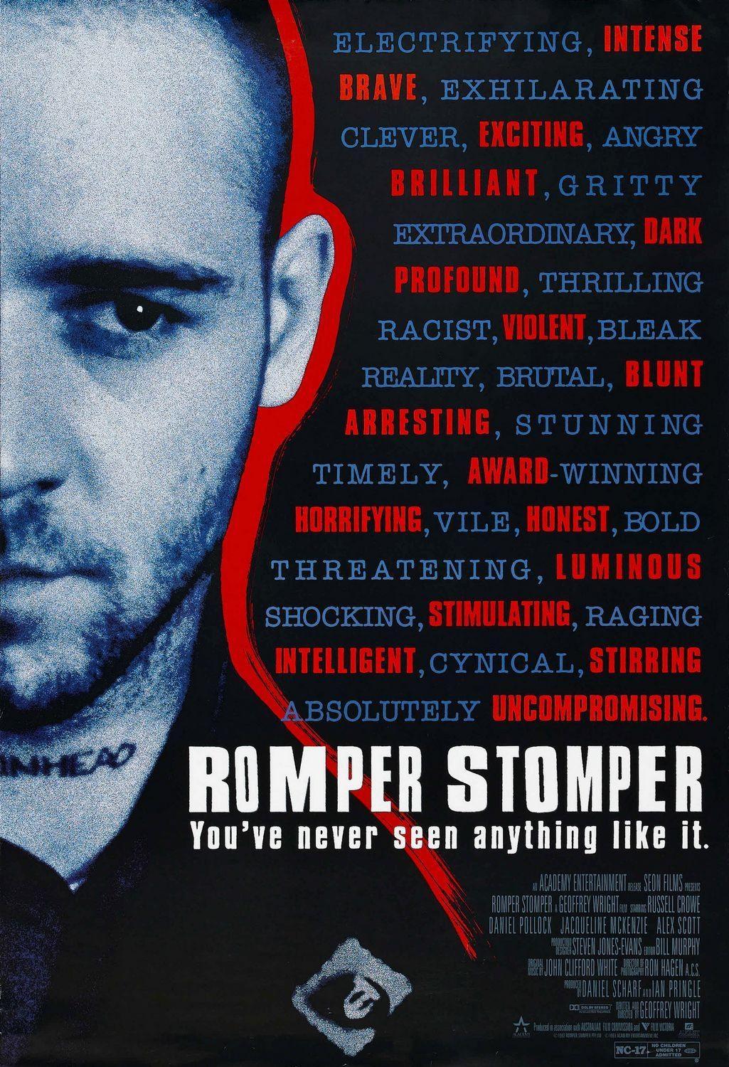 Постер фильма Скины | Romper Stomper