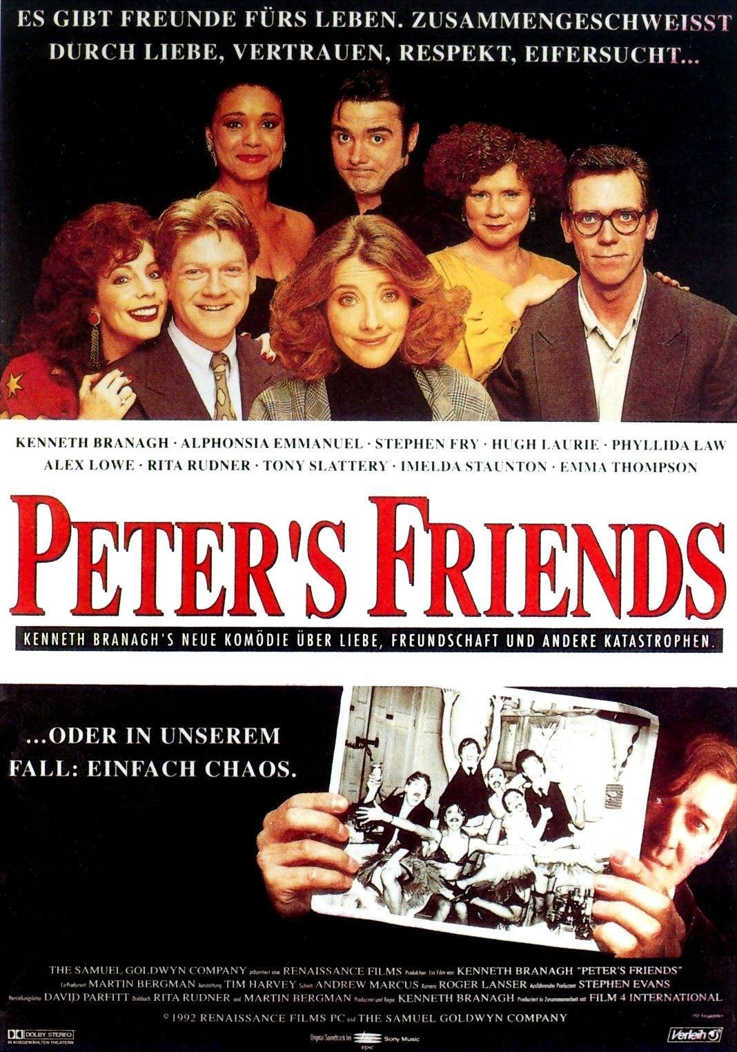 Постер фильма Друзья Питера | Peter's Friends