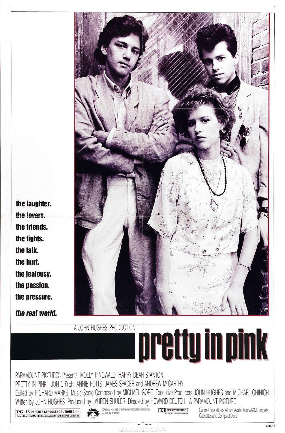 Постер фильма Милашка в розовом | Pretty in Pink