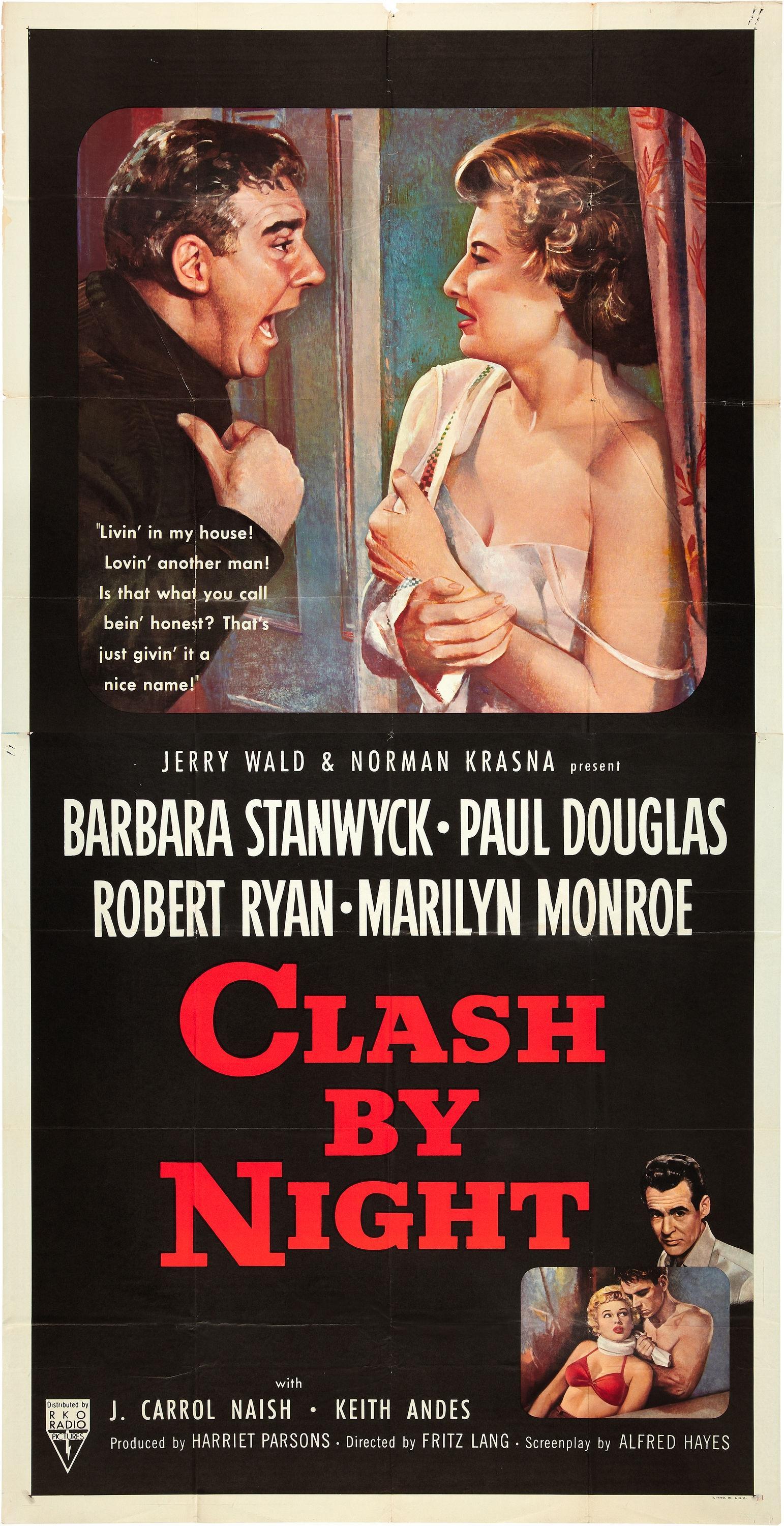 Постер фильма Стычка в ночи | Clash by Night