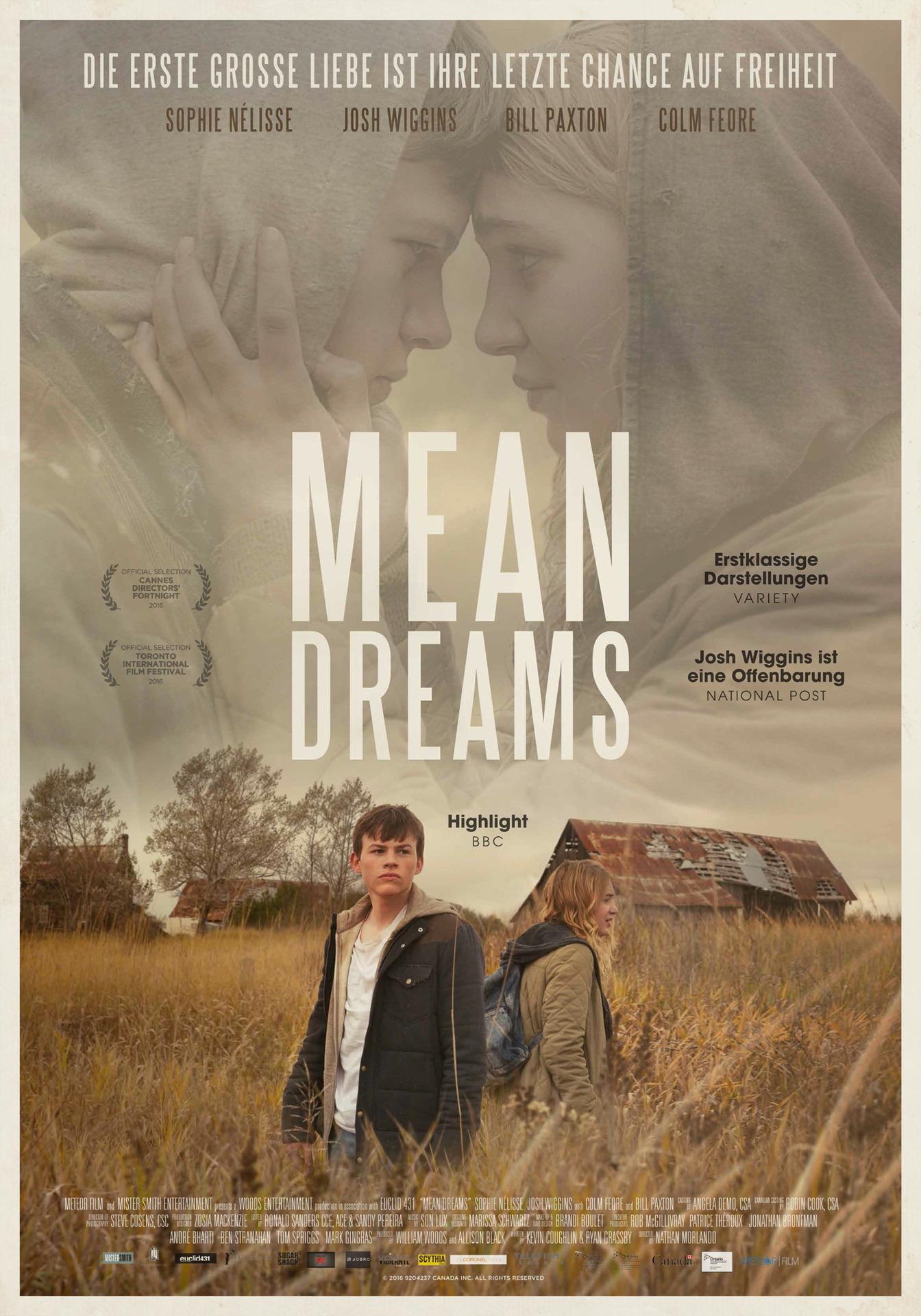 Постер фильма Жестокие мечты | Mean Dreams