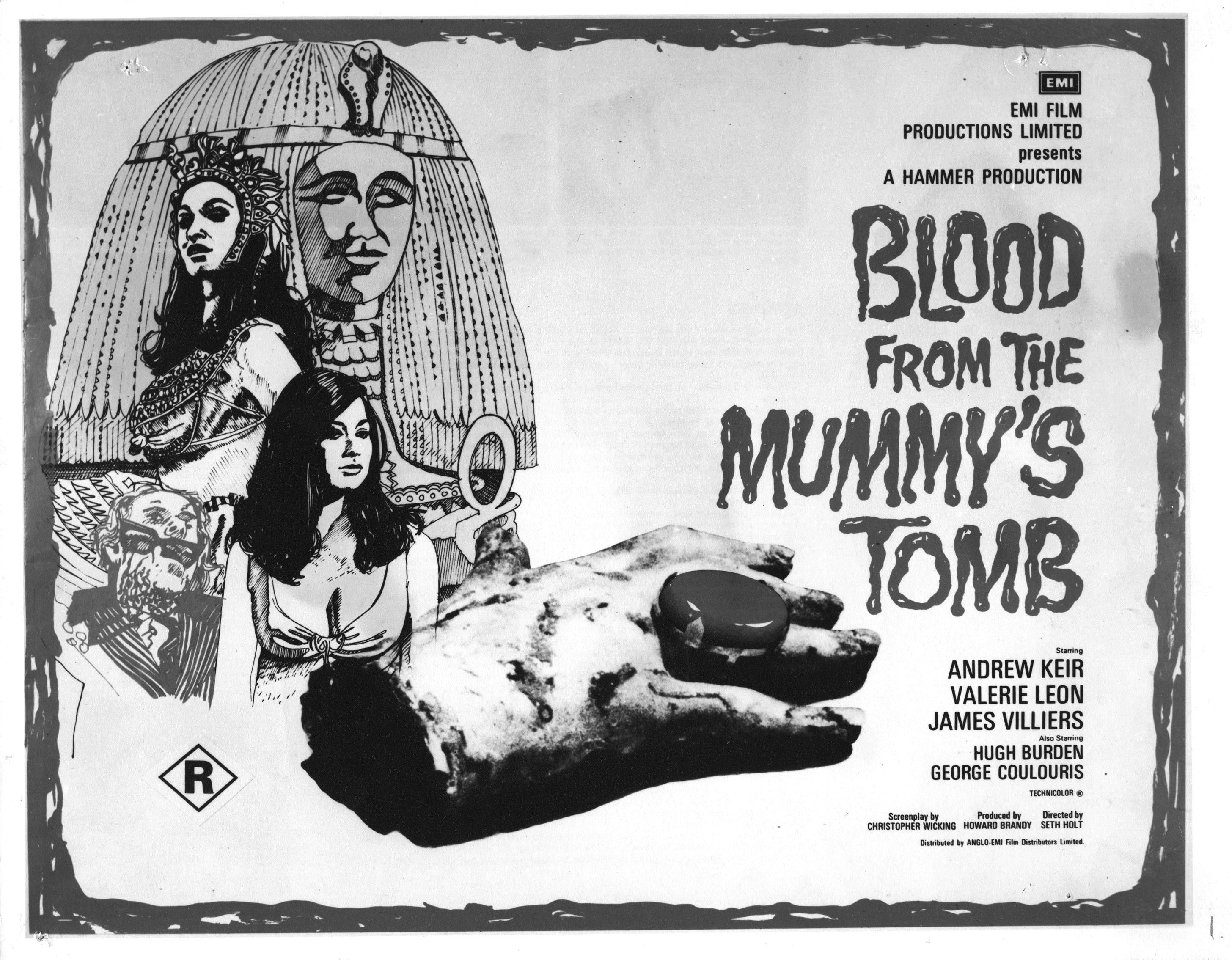 Постер фильма Кровь из гробницы мумии | Blood from the Mummy's Tomb