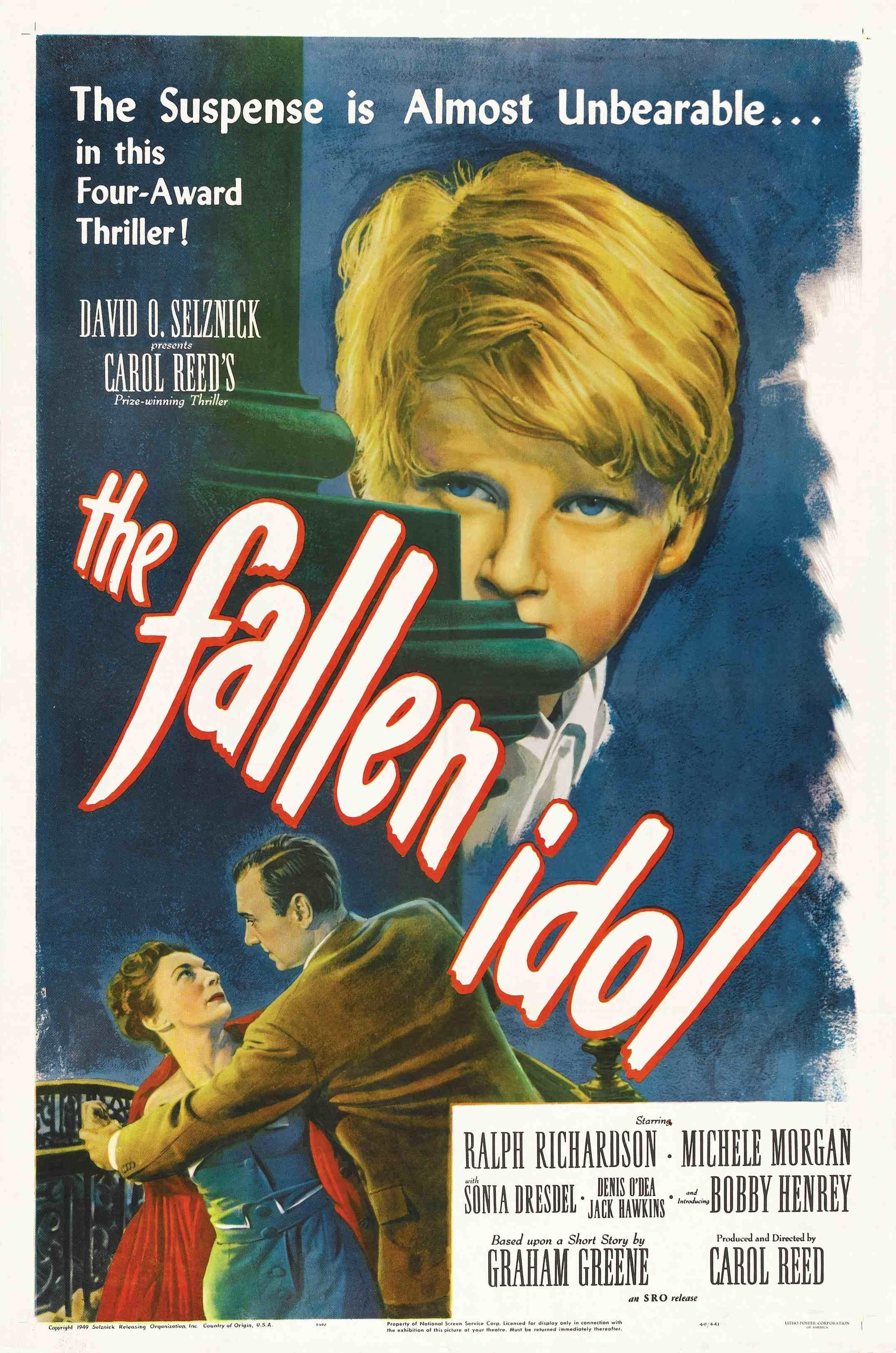 Постер фильма Поверженный идол | Fallen Idol