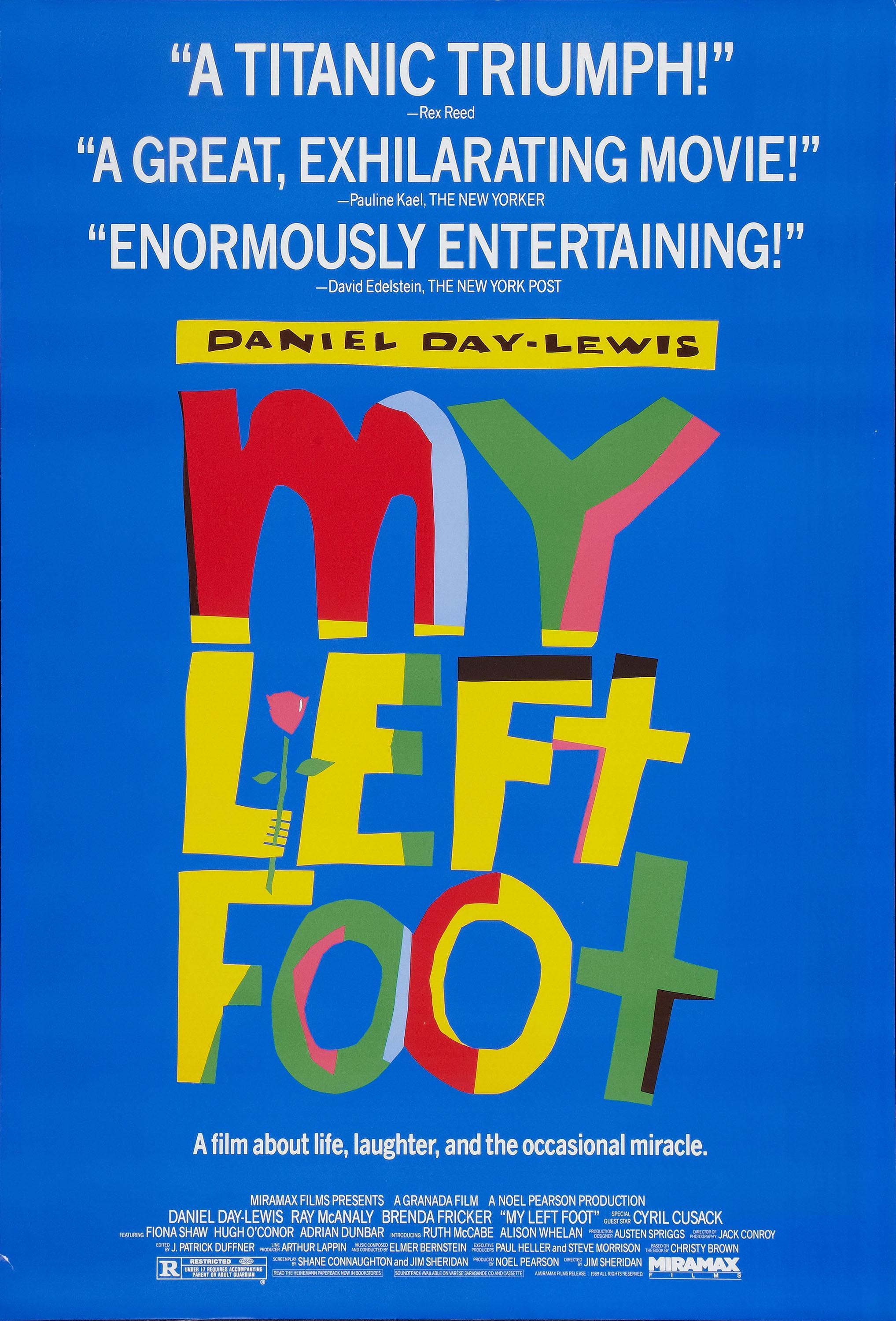 Постер фильма Моя левая нога | My Left Foot: The Story of Christy Brown