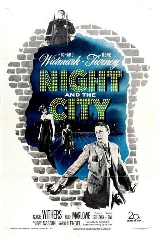 Постер фильма Ночь и город | Night and the City