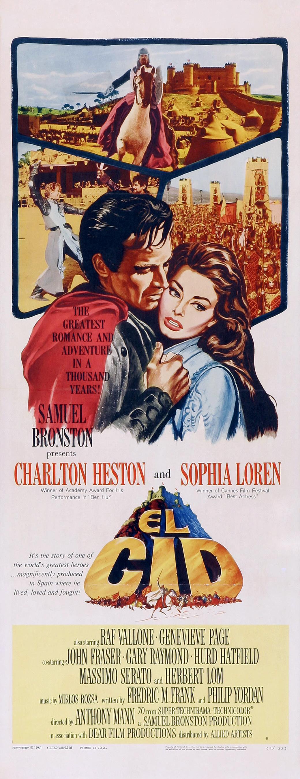 Постер фильма Эль Сид | El Cid
