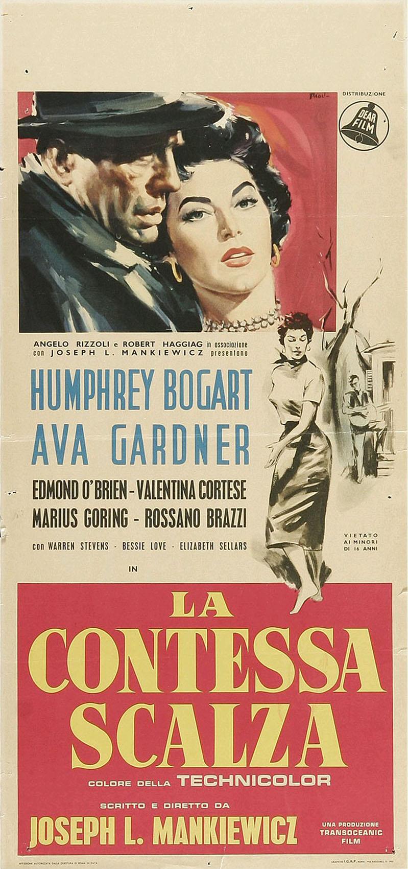 Постер фильма Босоногая графиня | Barefoot Contessa