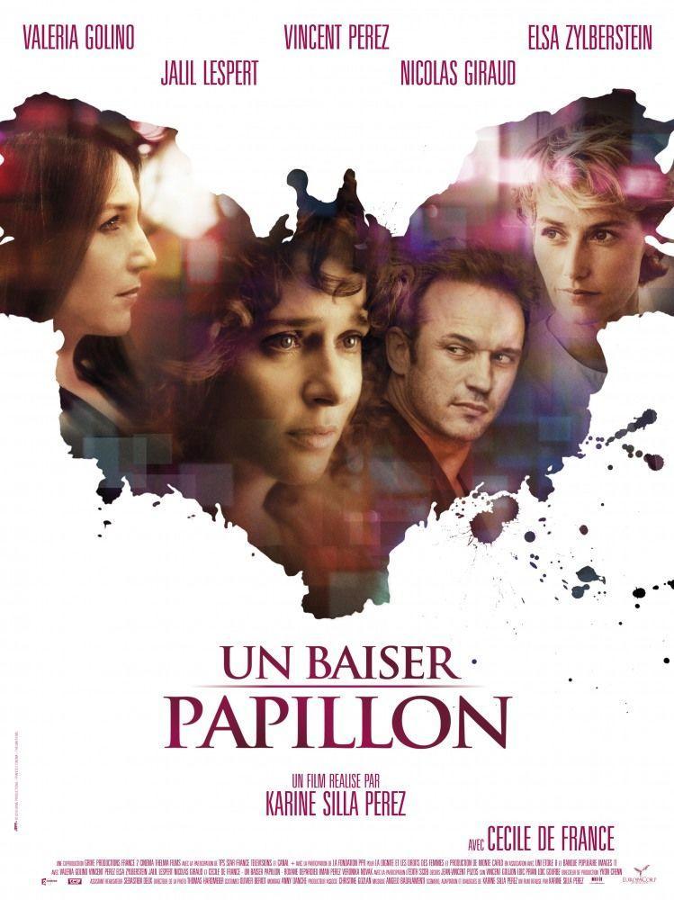 Постер фильма Неслышное касание | baiser papillon