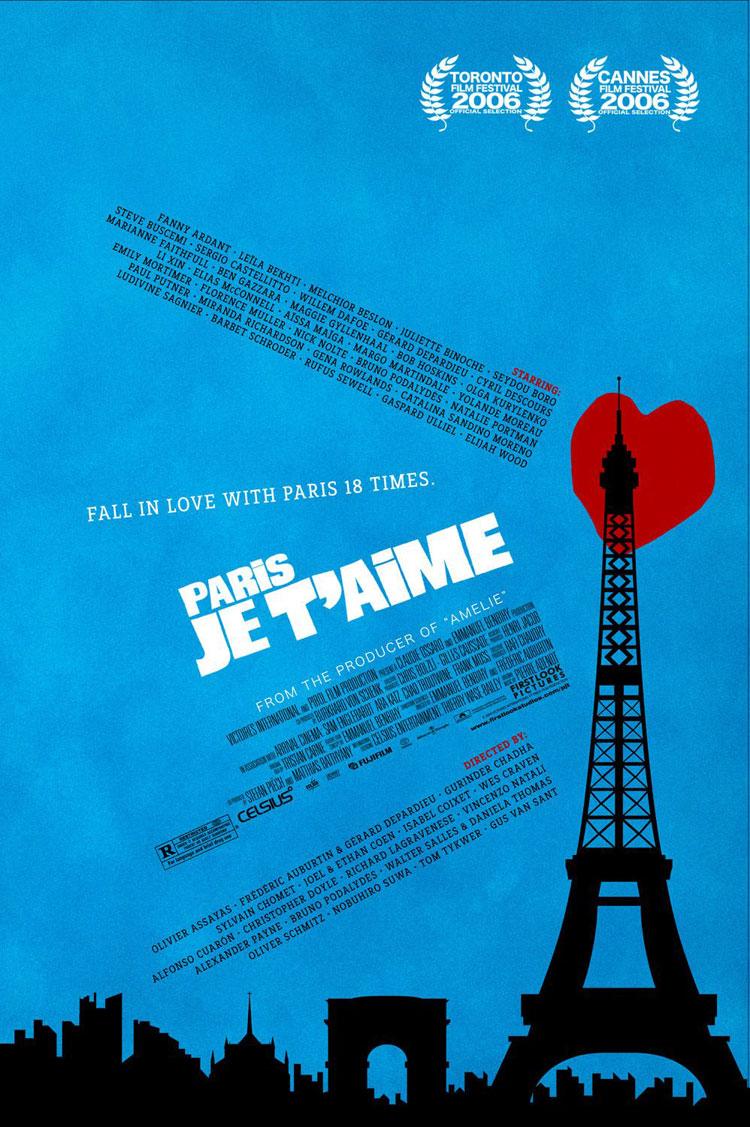 Постер фильма Париж, я люблю тебя | Paris, je t'aime