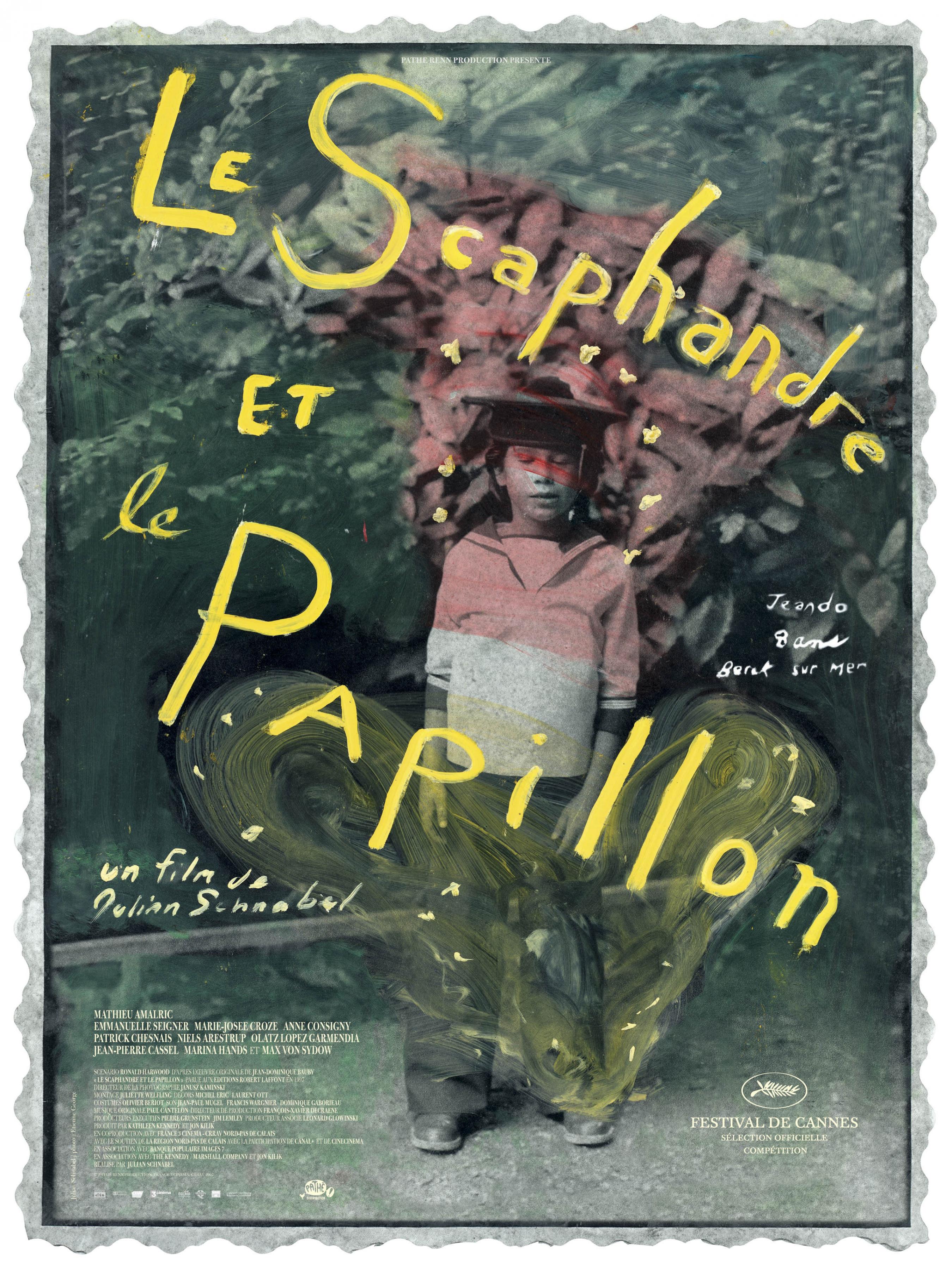 Постер фильма Скафандр и бабочка | Le scaphandre et le papillon