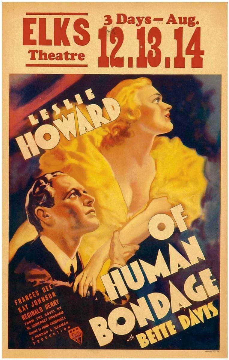 Постер фильма Бремя страстей человеческих | Of Human Bondage