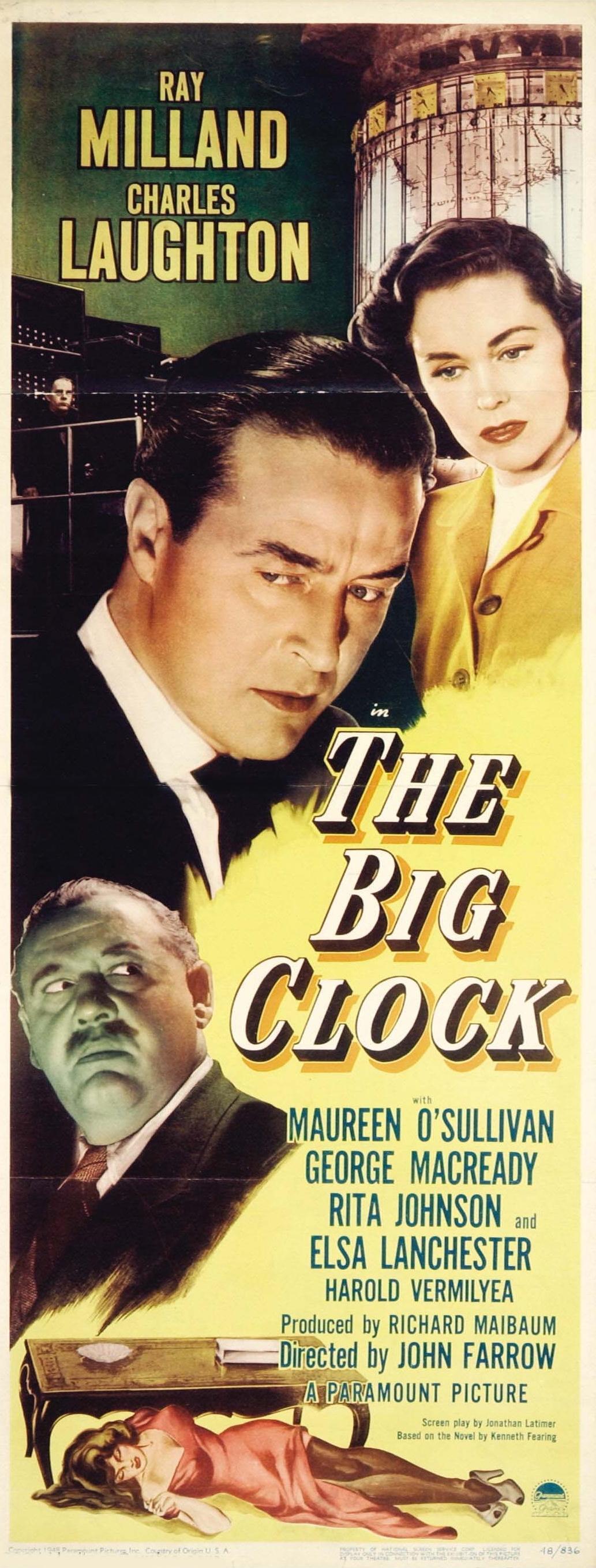 Постер фильма Большие часы | Big Clock