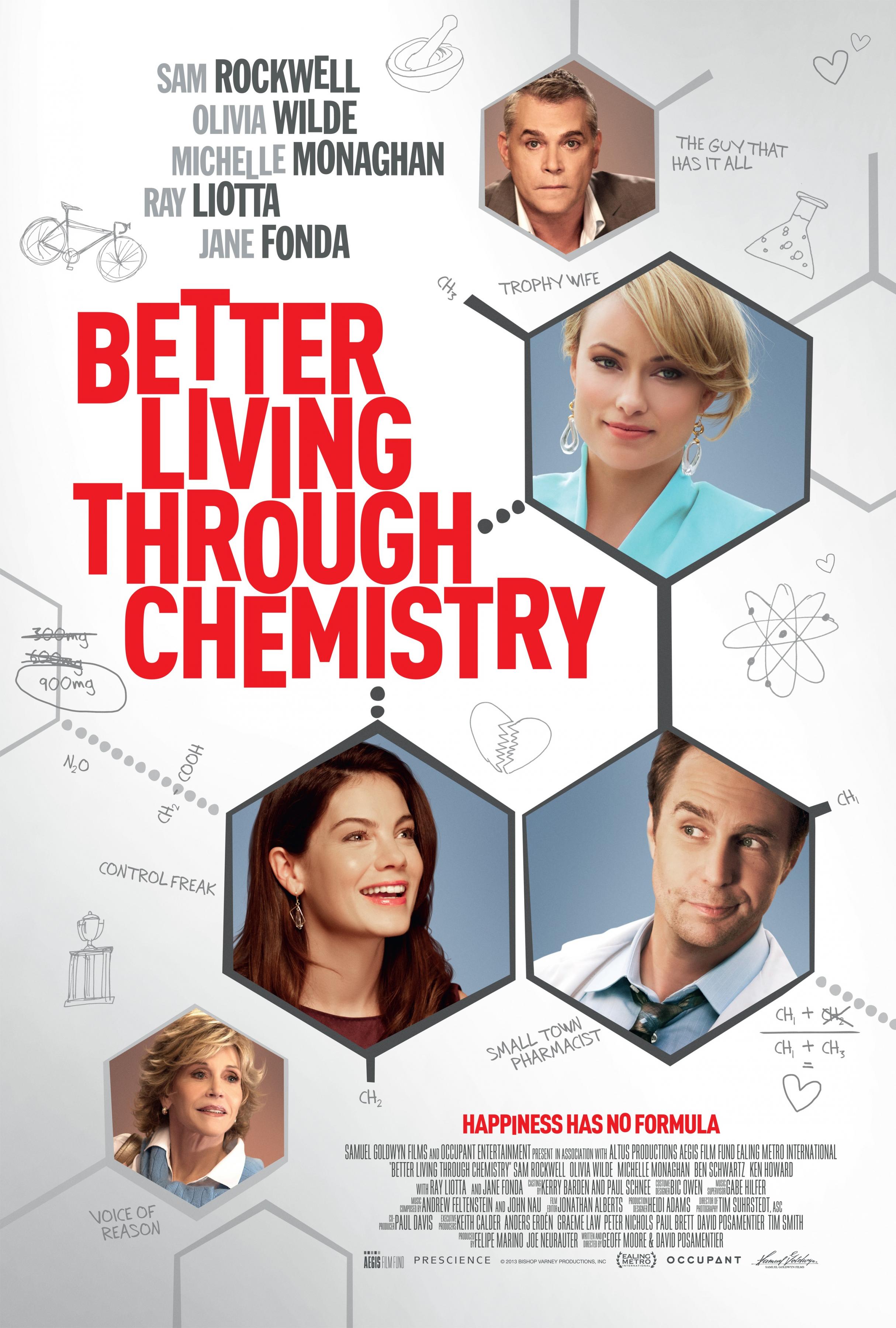 Постер фильма Любовь по рецепту и без | Better Living Through Chemistry