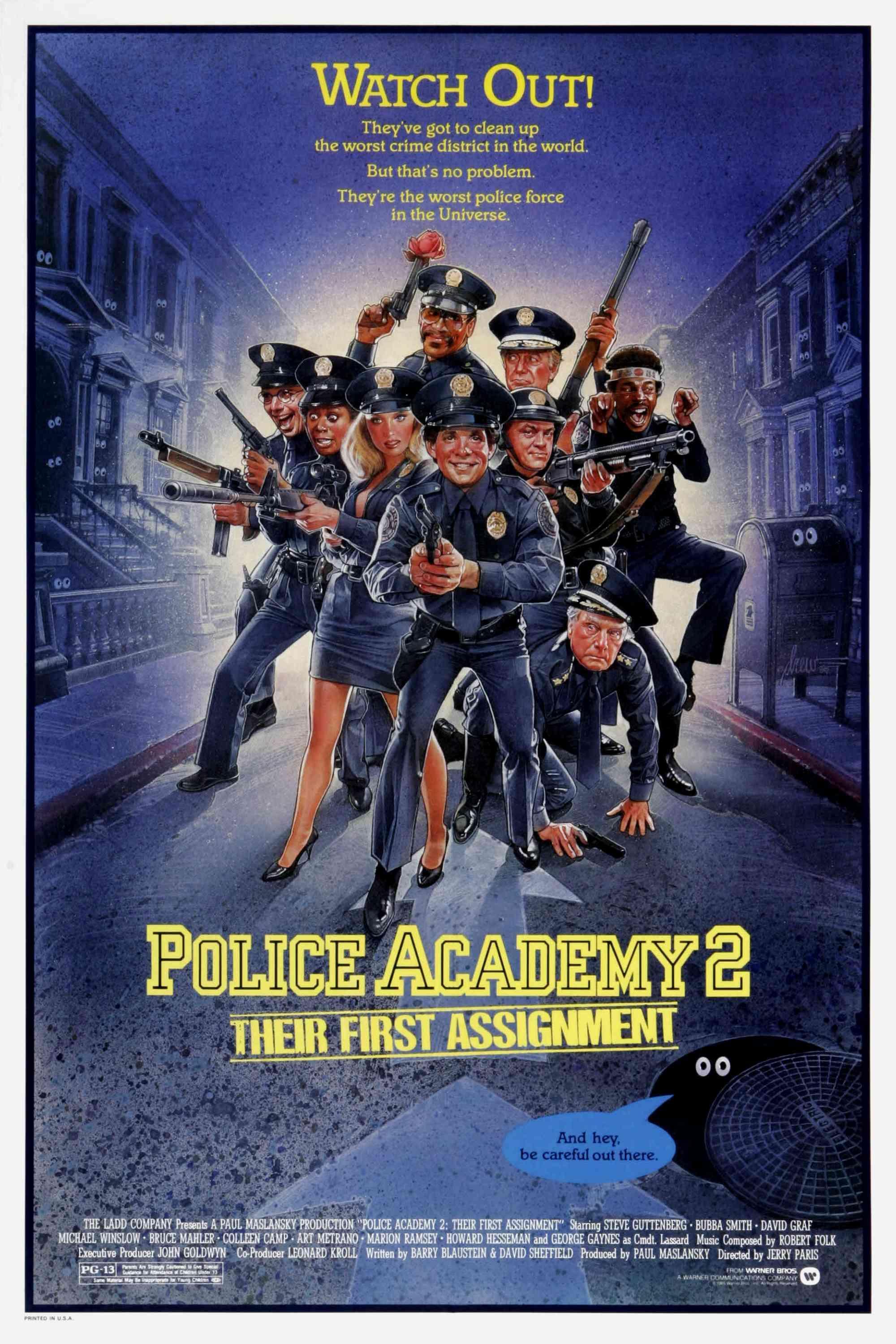 Постер фильма Полицейская академия 2: Их первое задание | Police Academy 2: Their First Assignment
