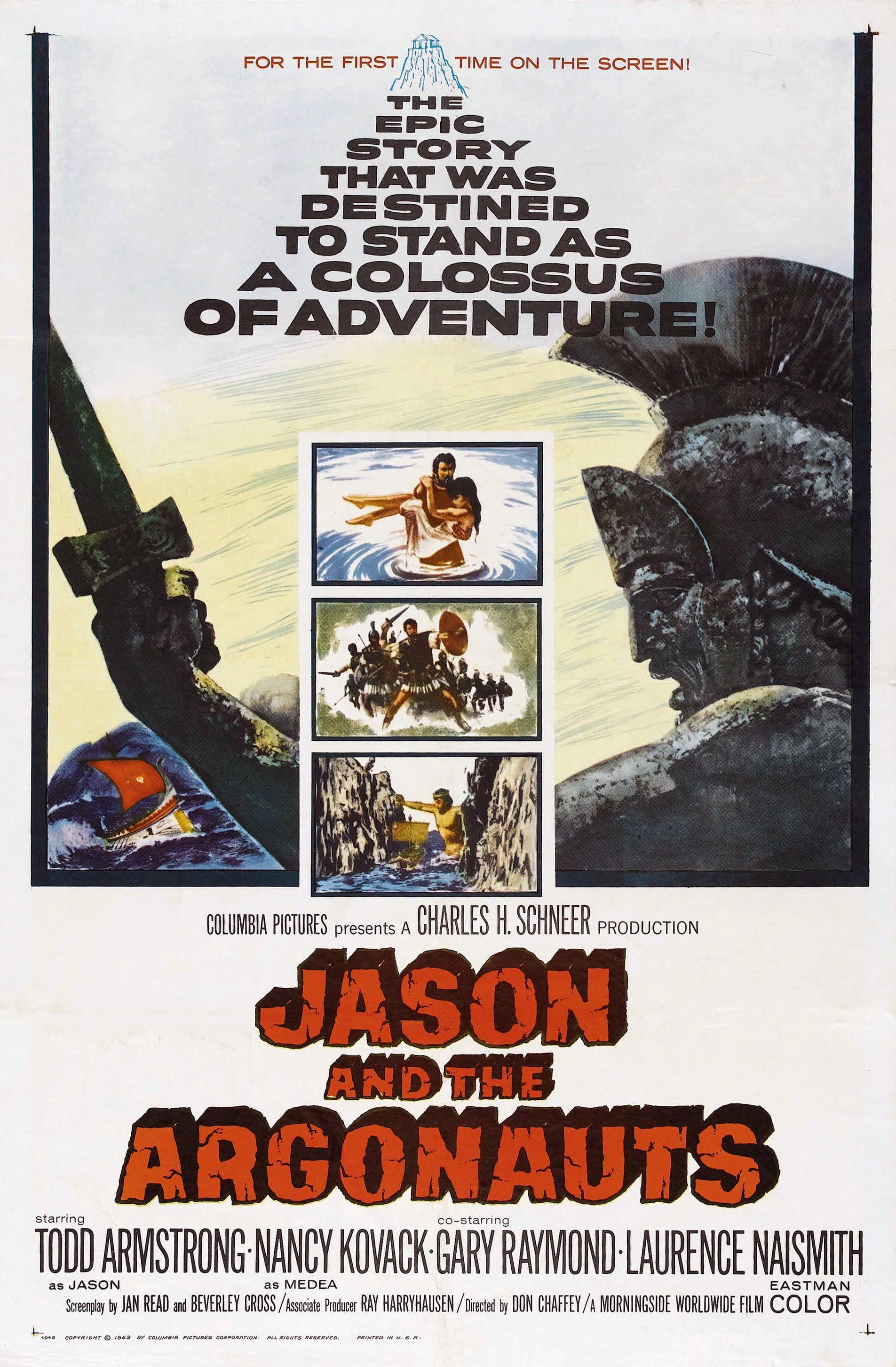 Постер фильма Язон и аргонавты | Jason and the Argonauts