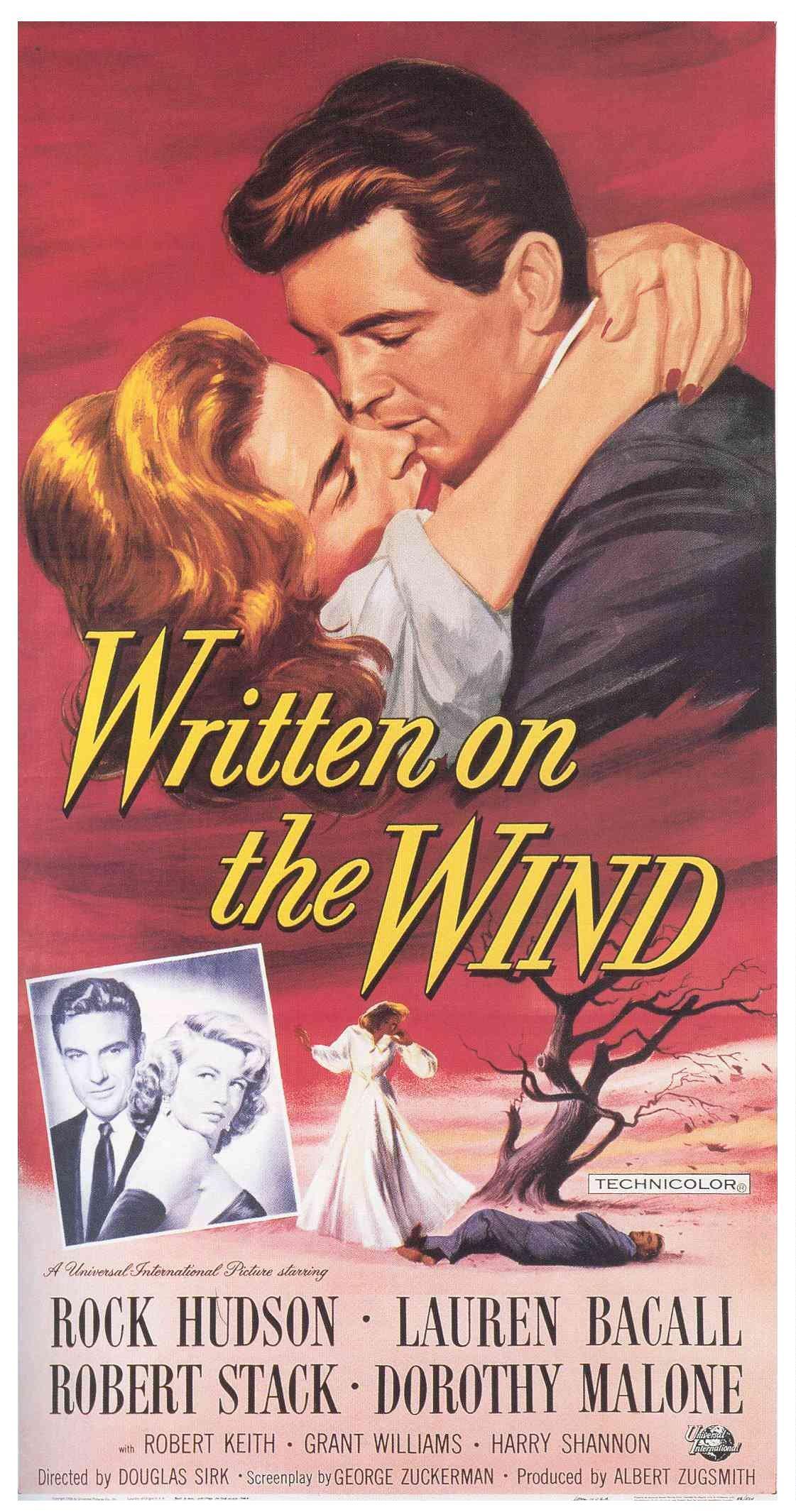 Постер фильма Слова, написанные на ветру | Written on the Wind