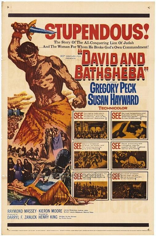 Постер фильма Давид и Вирсавия | David and Bathsheba