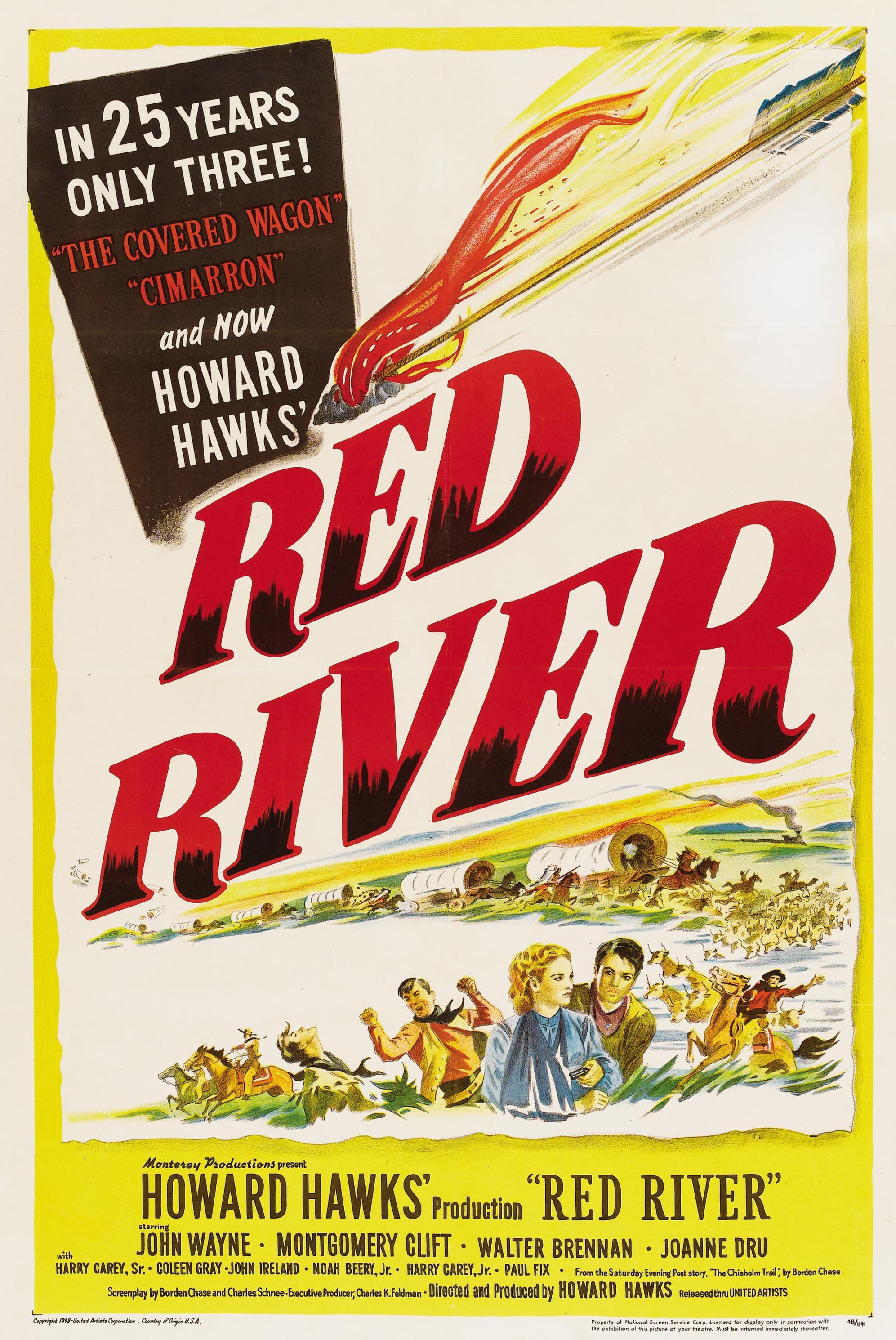 Постер фильма Красная река | Red River