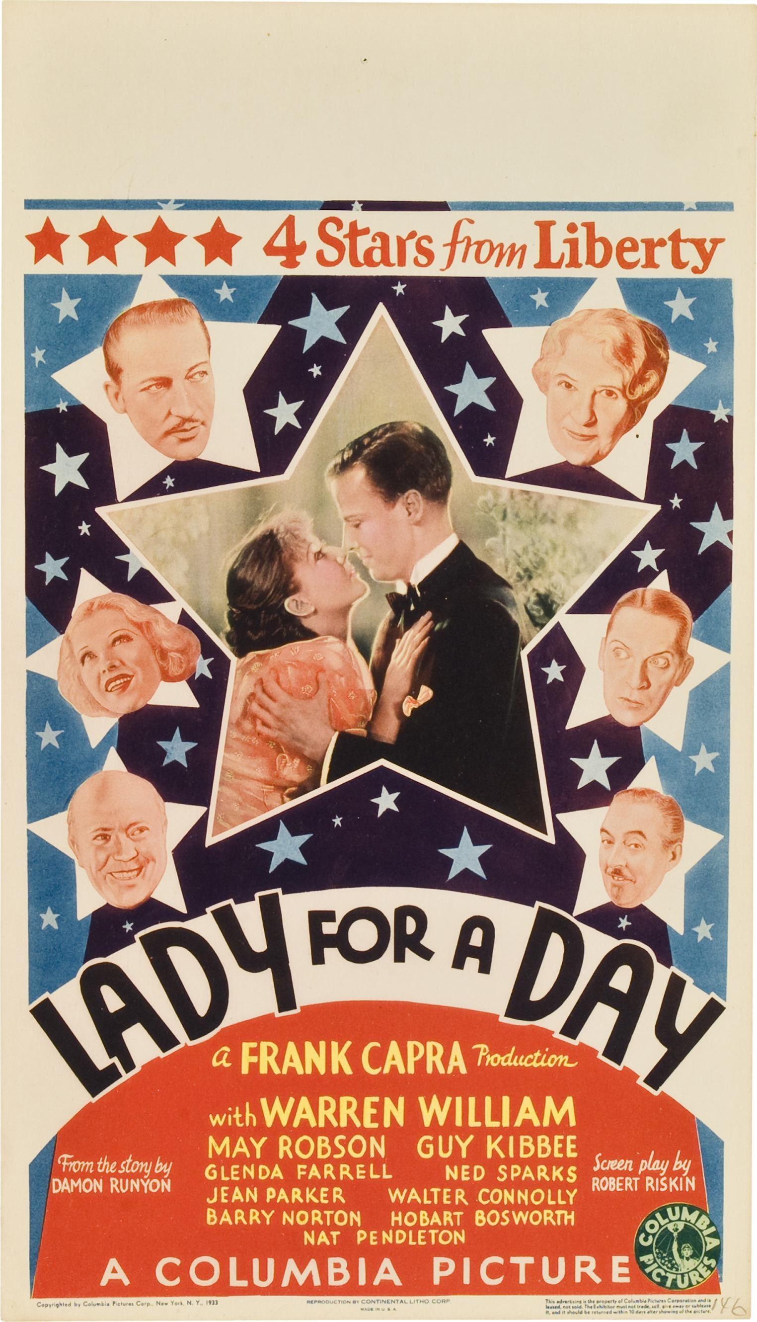 Постер фильма Леди на день | Lady for a Day