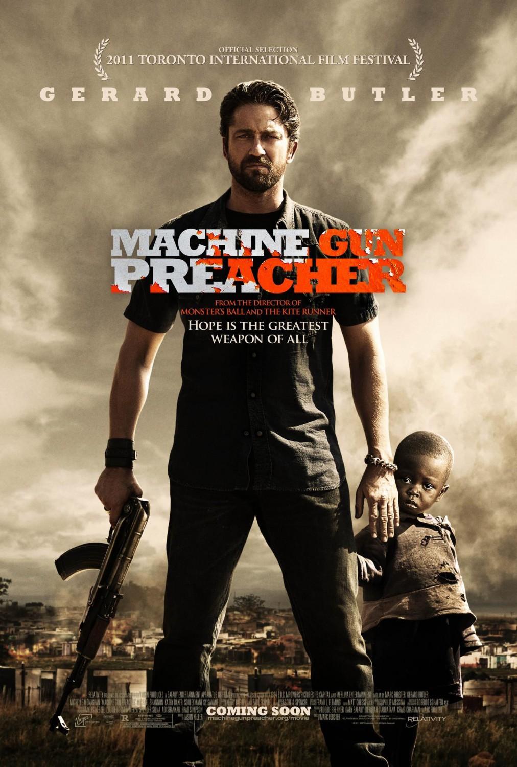 Постер фильма Проповедник с пулеметом | Machine Gun Preacher