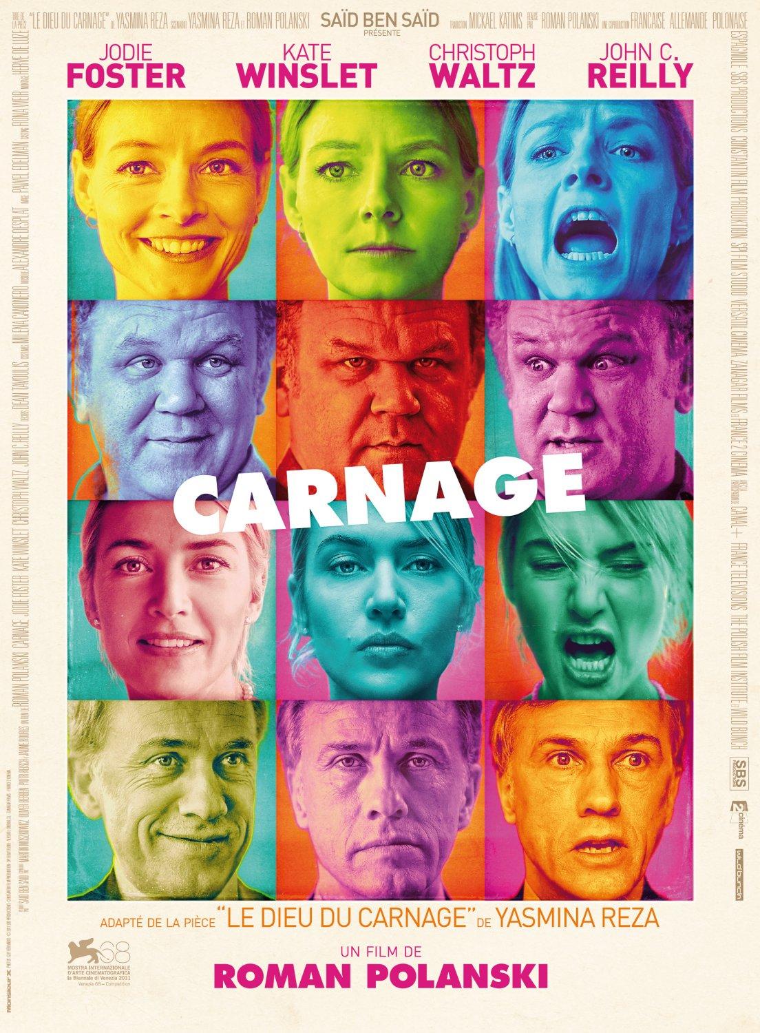 Постер фильма Резня | Carnage