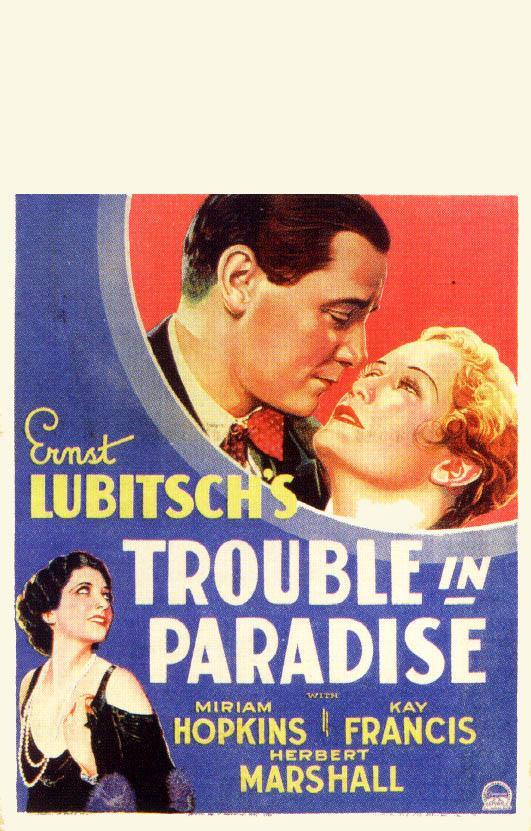 Постер фильма Неприятности в раю | Trouble in Paradise