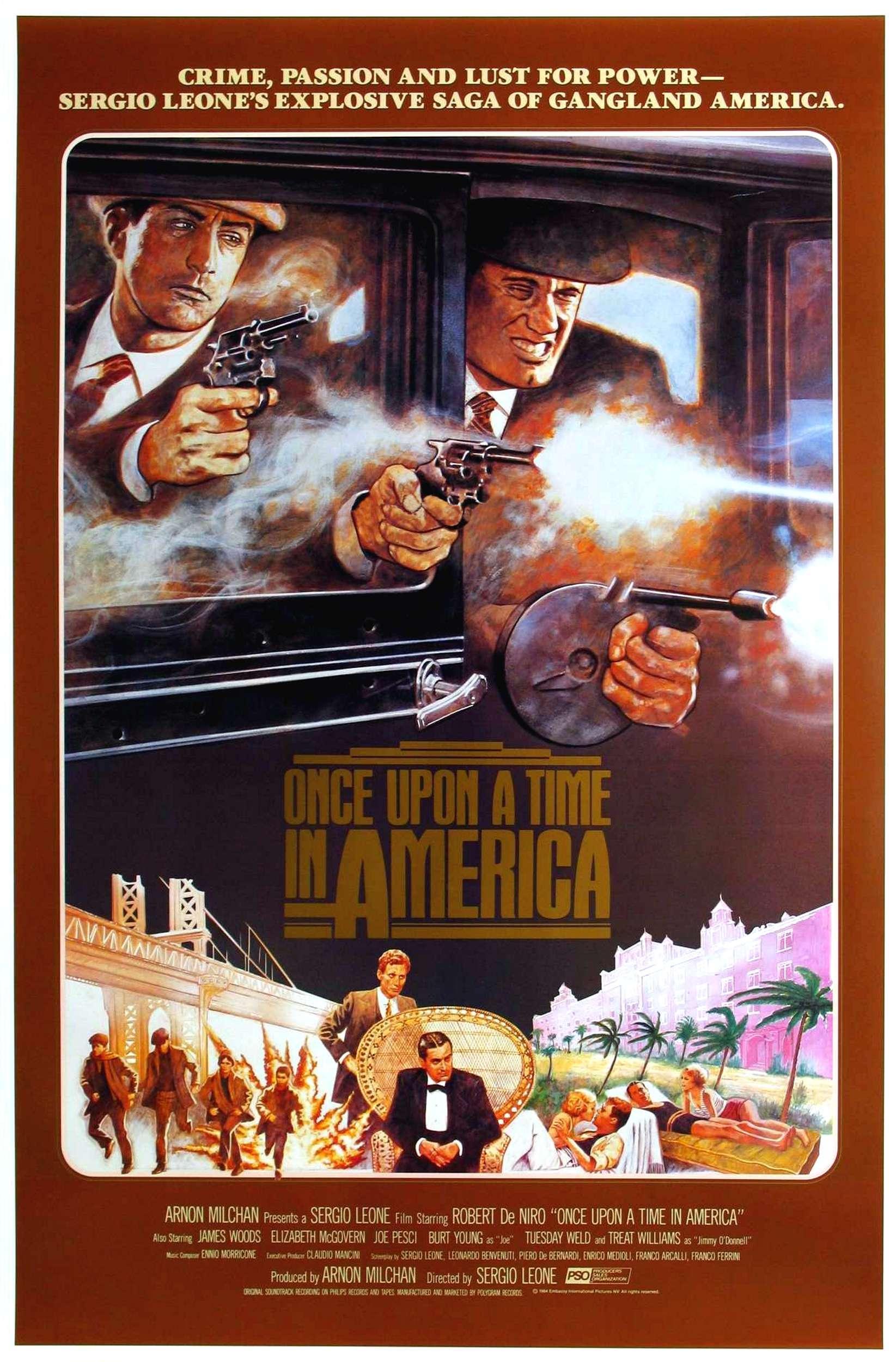 Постер фильма Однажды в Америке | Once Upon a Time in America