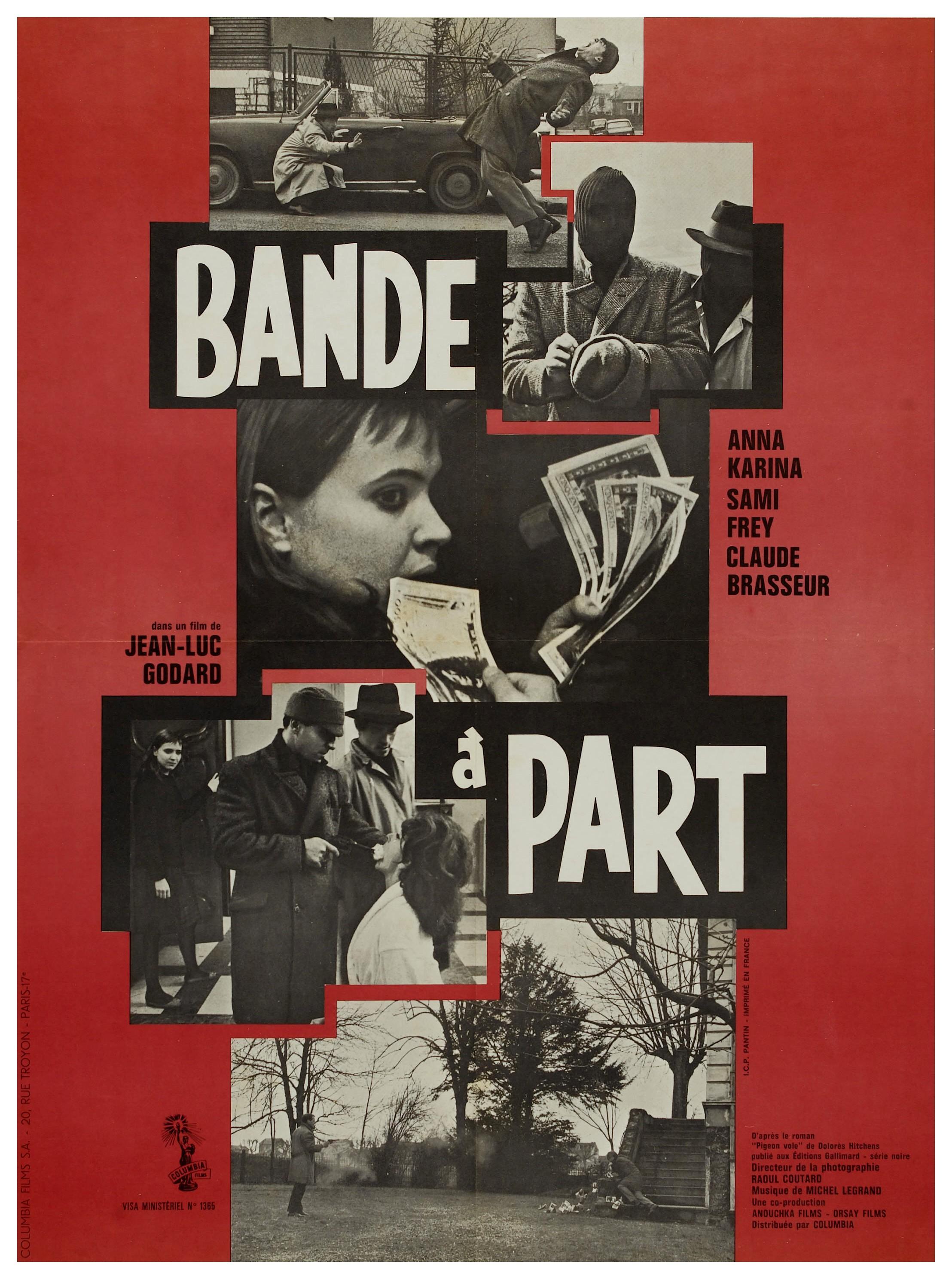 Постер фильма Банда аутсайдеров | Bande à part